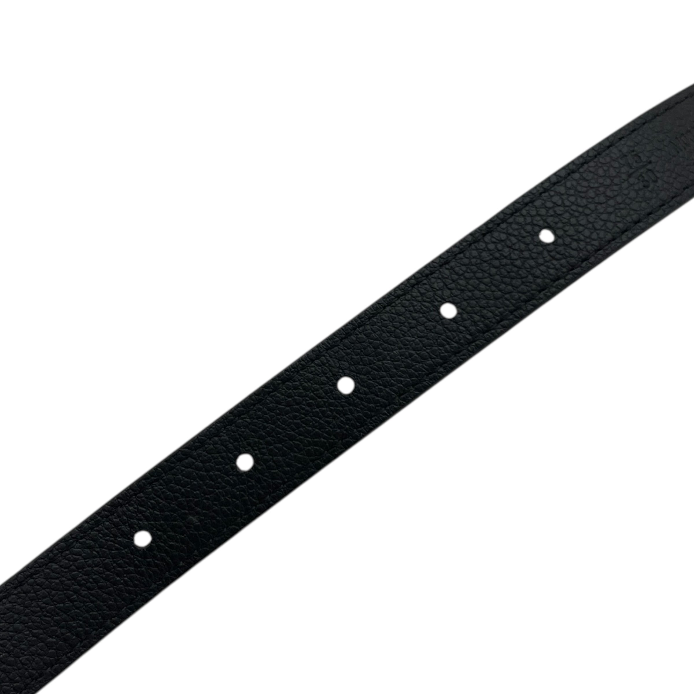 Cintura LV Circle 20mm reversibile taglia 75