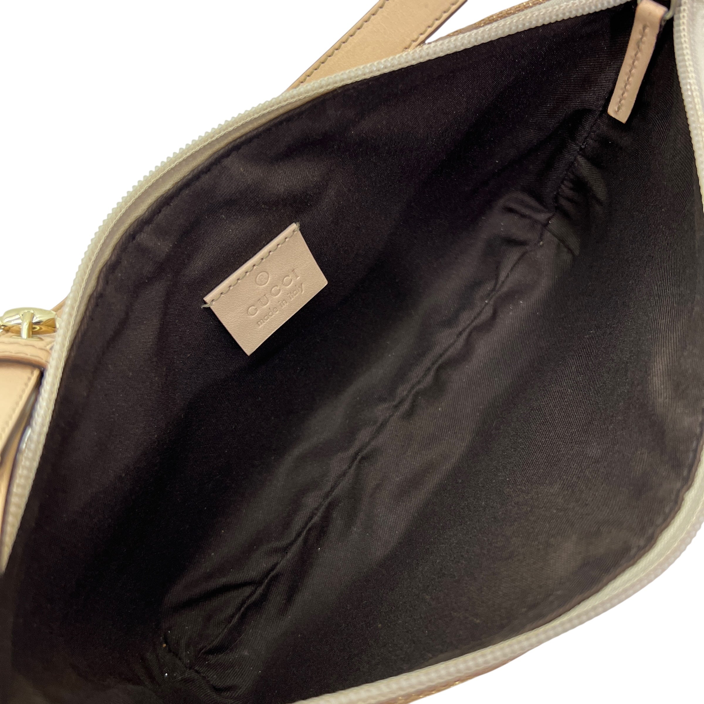 Gucci mini borsa a spalla con finitura dorata