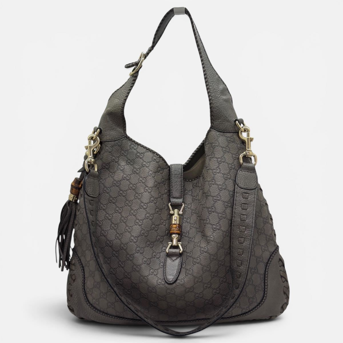 Borsa Jackie Bamboo grande