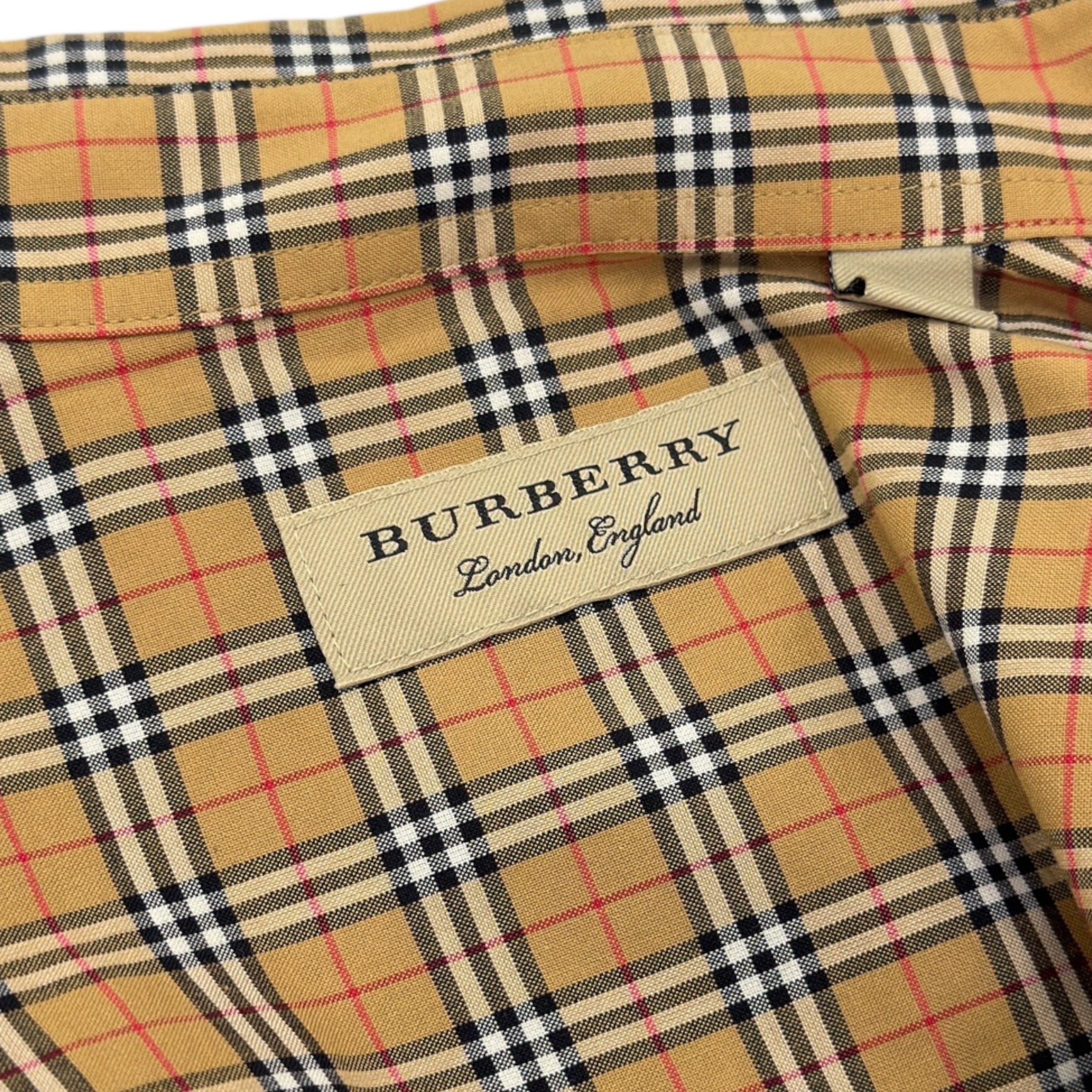 Camicia in cotone check