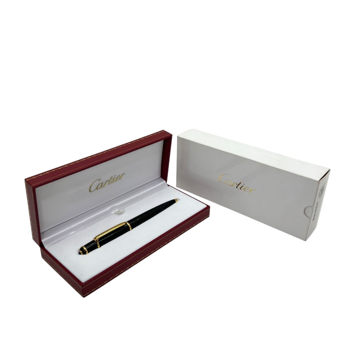 Cartier penna a sfera Diabolo de Cartier iniziali C.R.