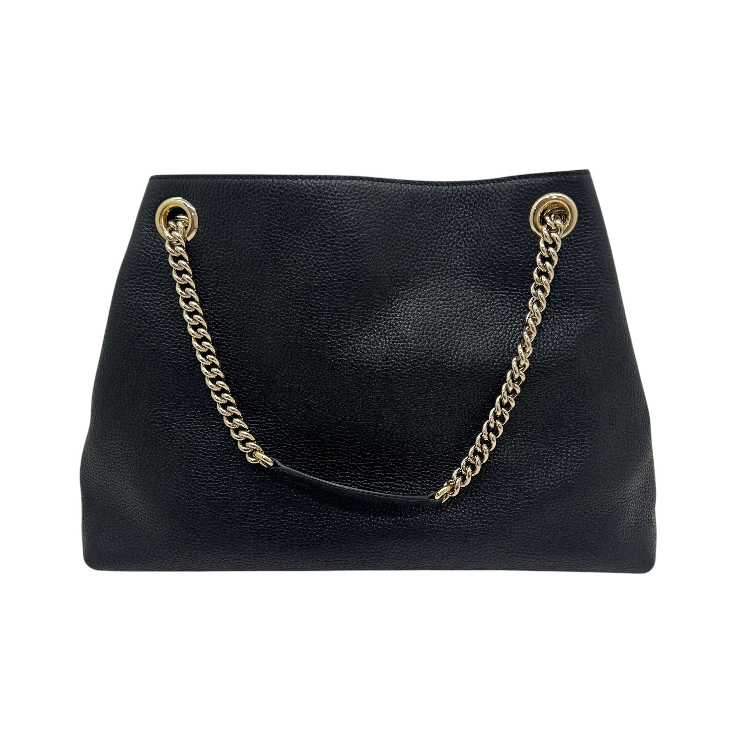 GUCCI SOHO SHOPPING BAG IN PELLE