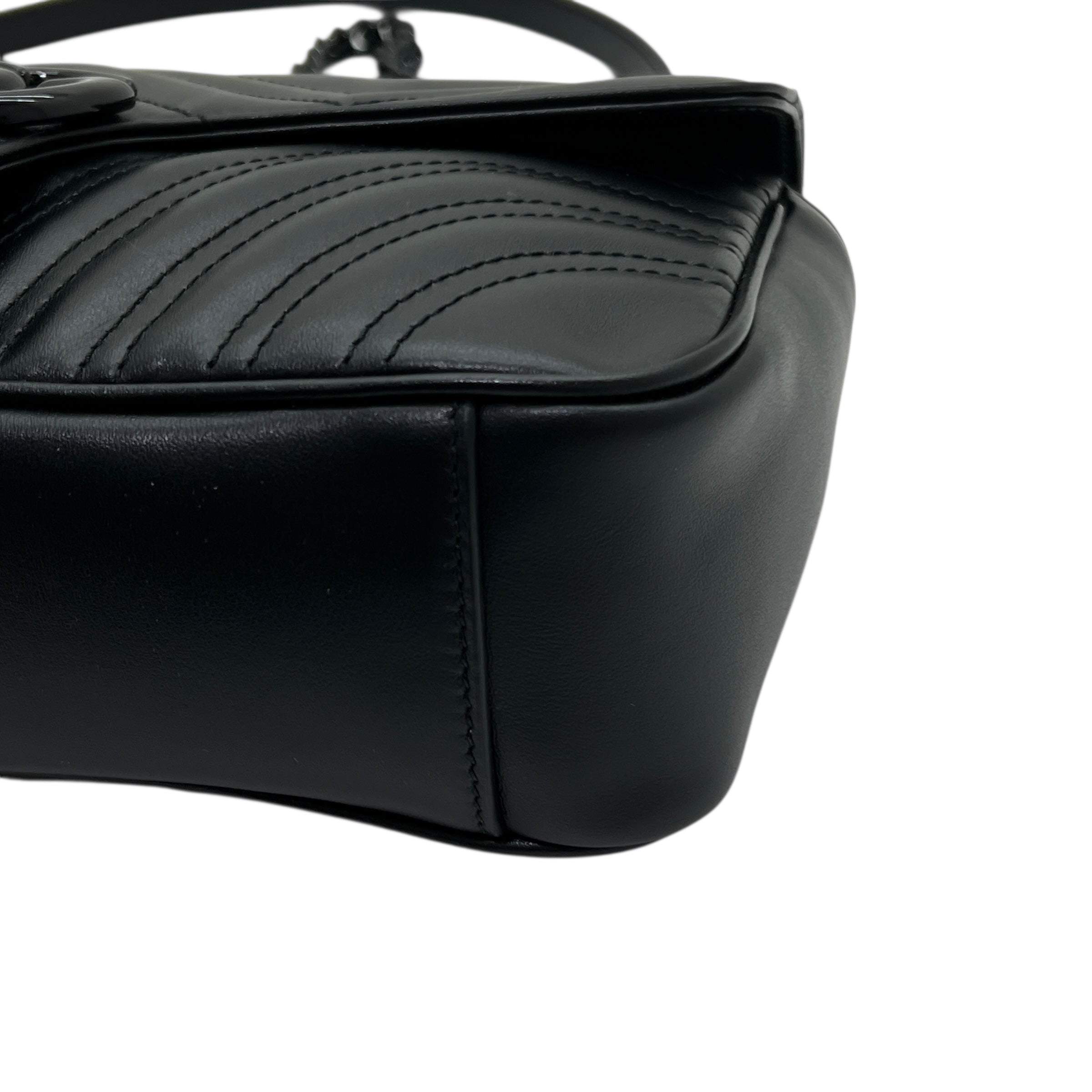 Borsa a spalla GG Marmont misura media