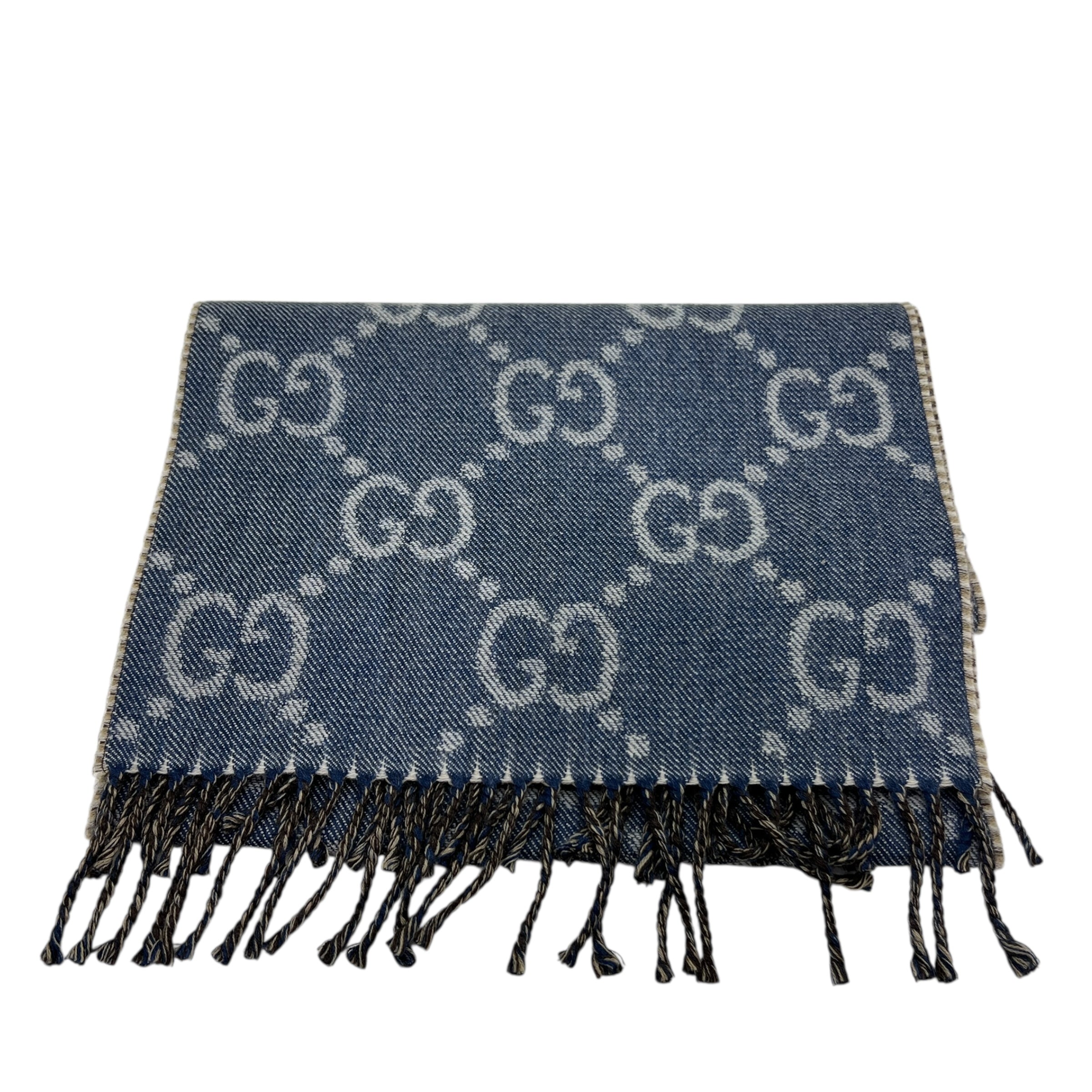 Sciarpa in lana GG jacquard