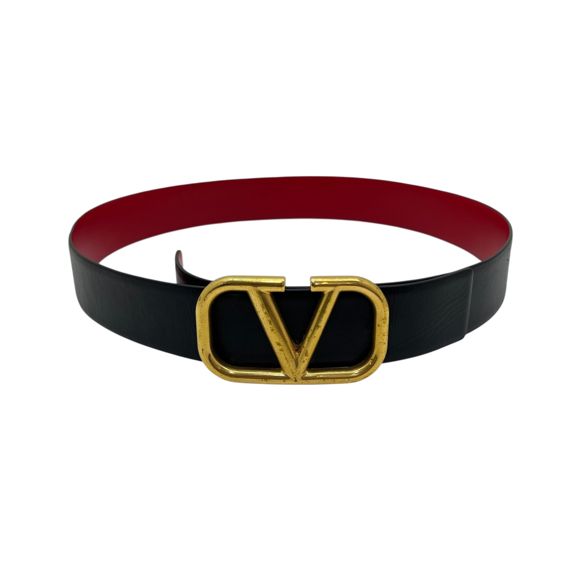 Cintura reversibile V-Logo taglia 85