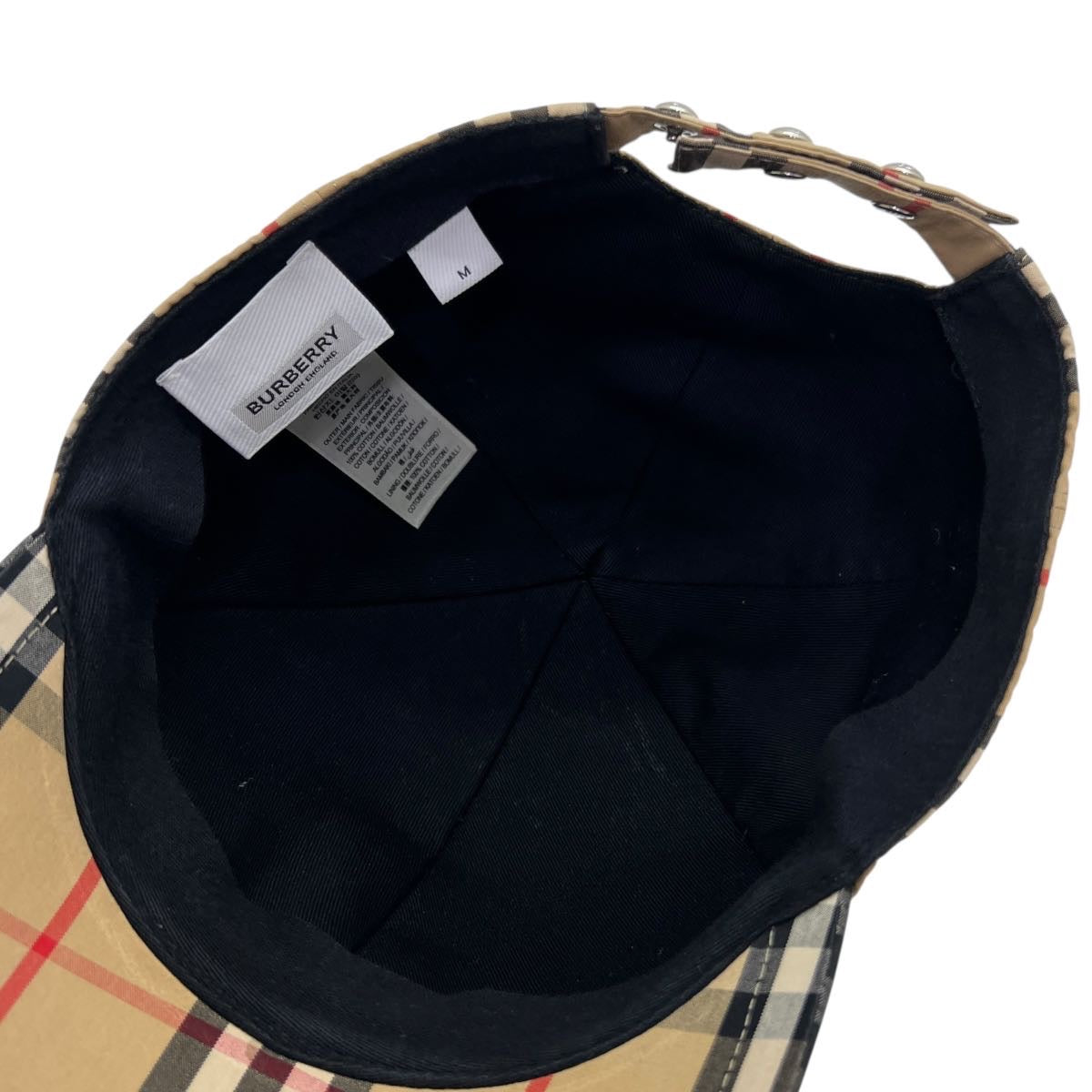 BURBERRY TB CAPPELLO DA BASEBALL TG M