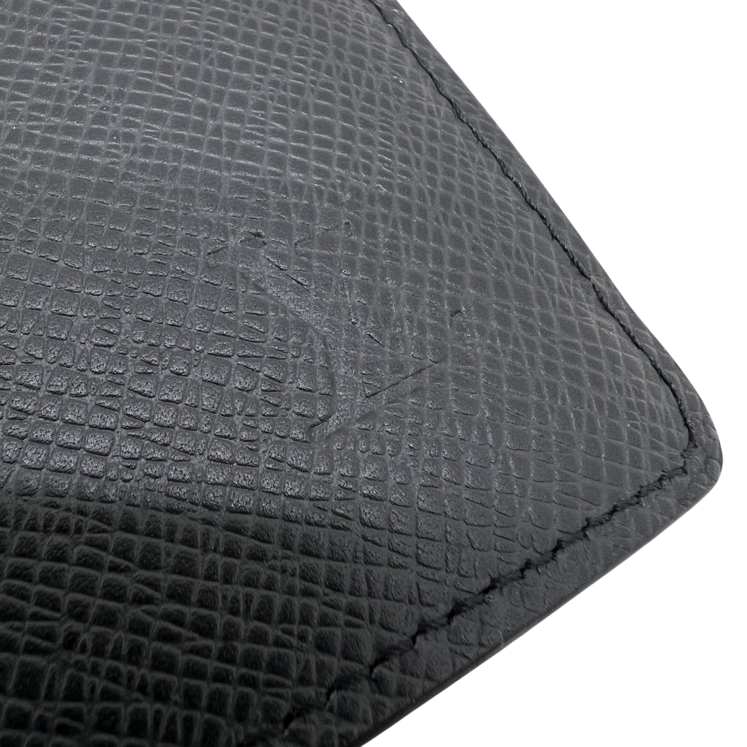 LOUIS VUITTON BRAZZA PORTAFOGLIO VERTICALE IN PELLE TAIGA