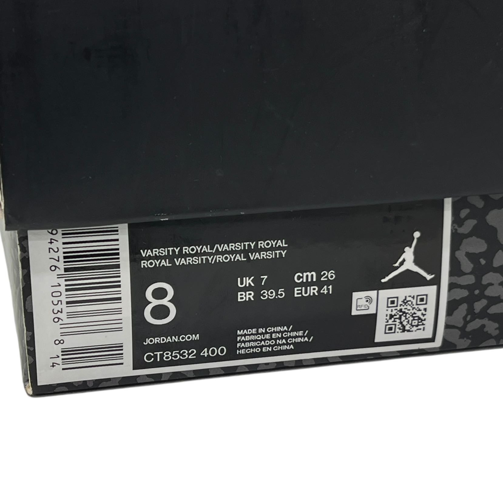 Jordan 3 Retro Royal Cement tg 41