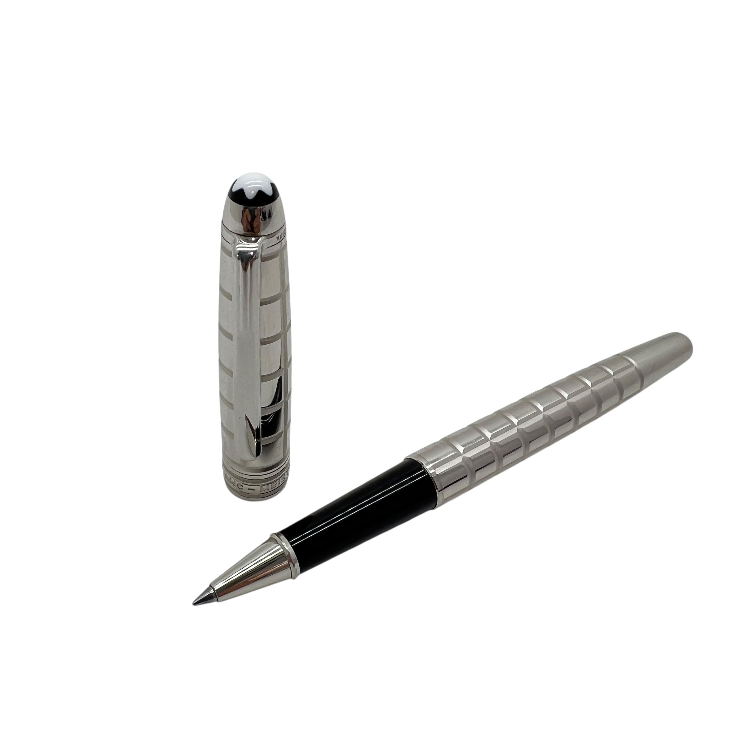 Montblanc Meisterstuck roller acciaio platinum coated
