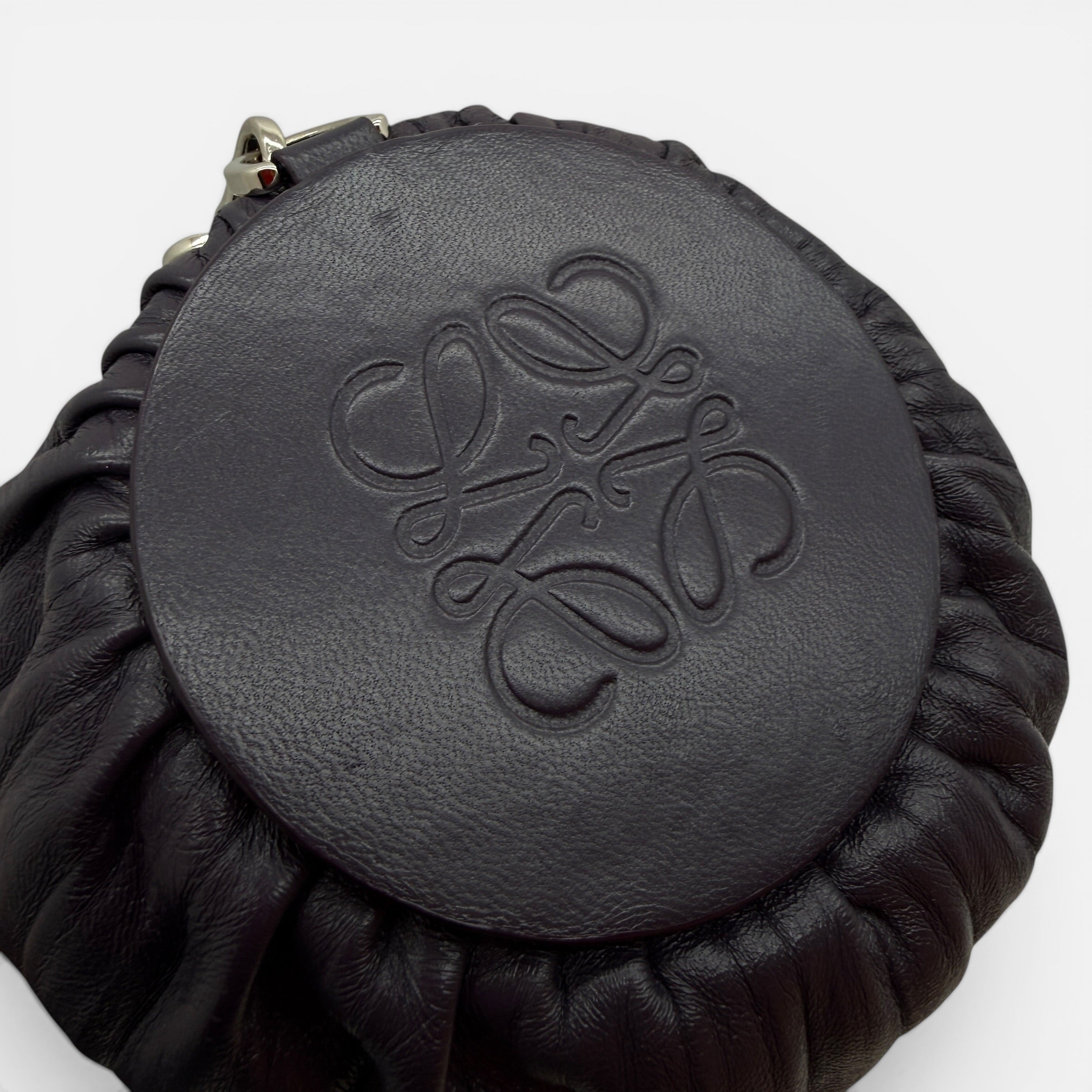 Bracelet Pouch in nappa viola