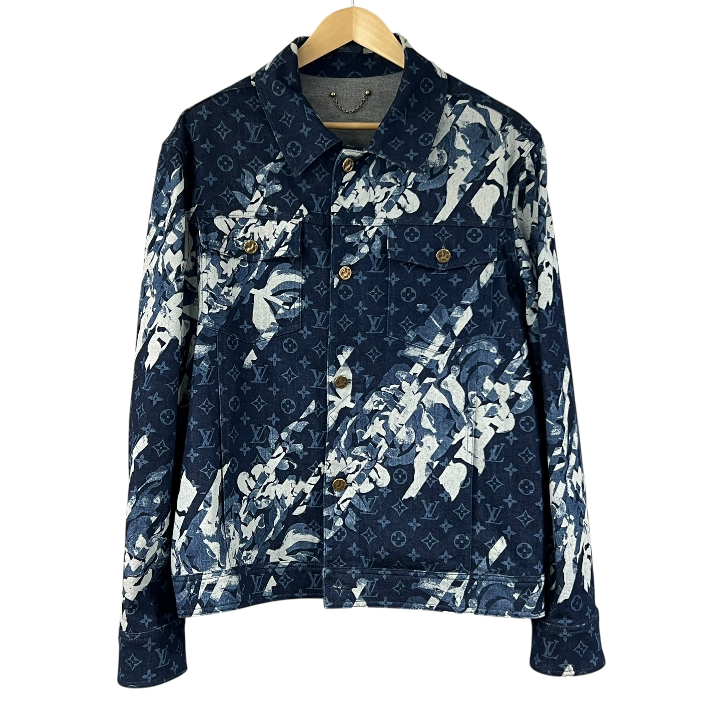 Giacca Floral Denim taglia 52