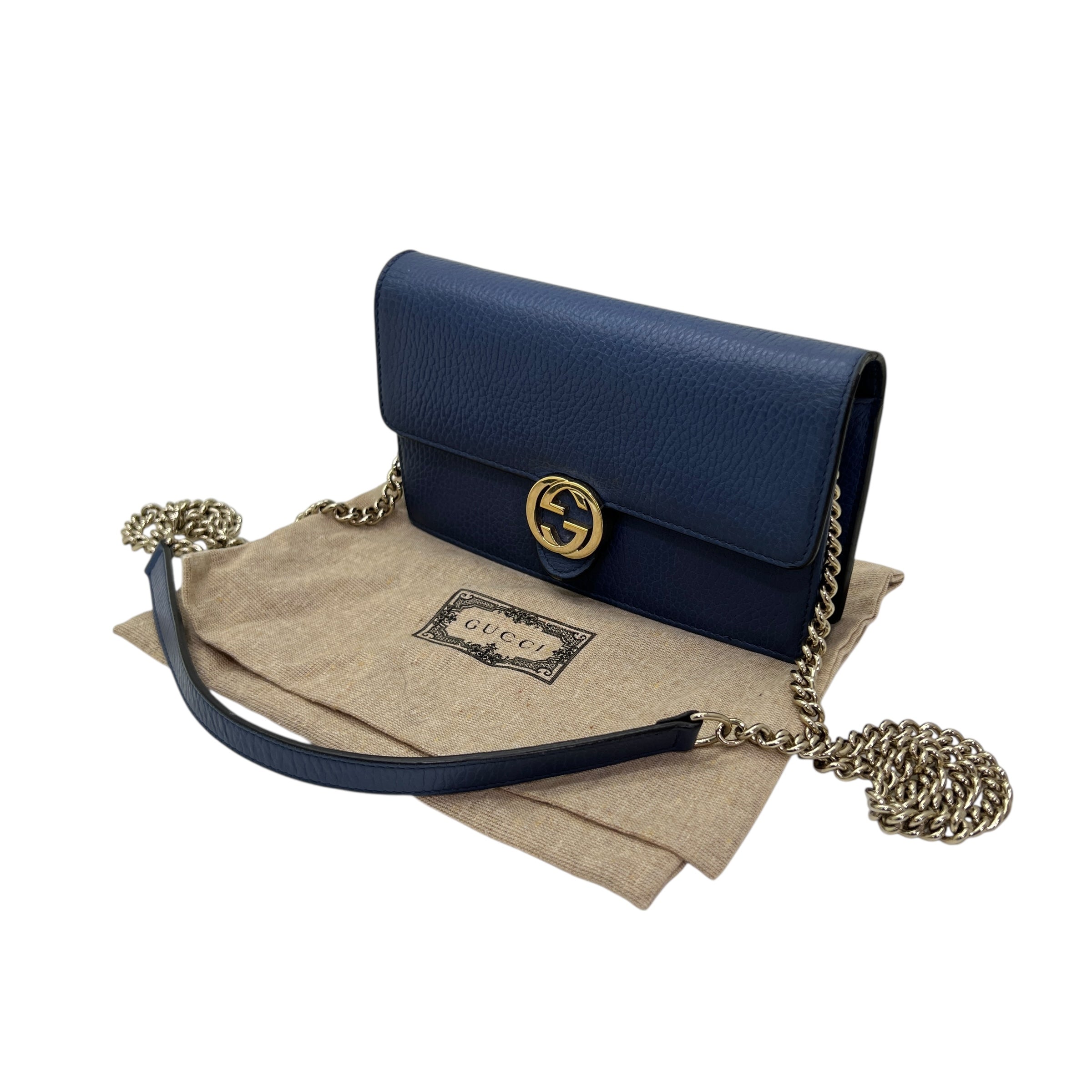 Interlocking GG Portagolio con Catena