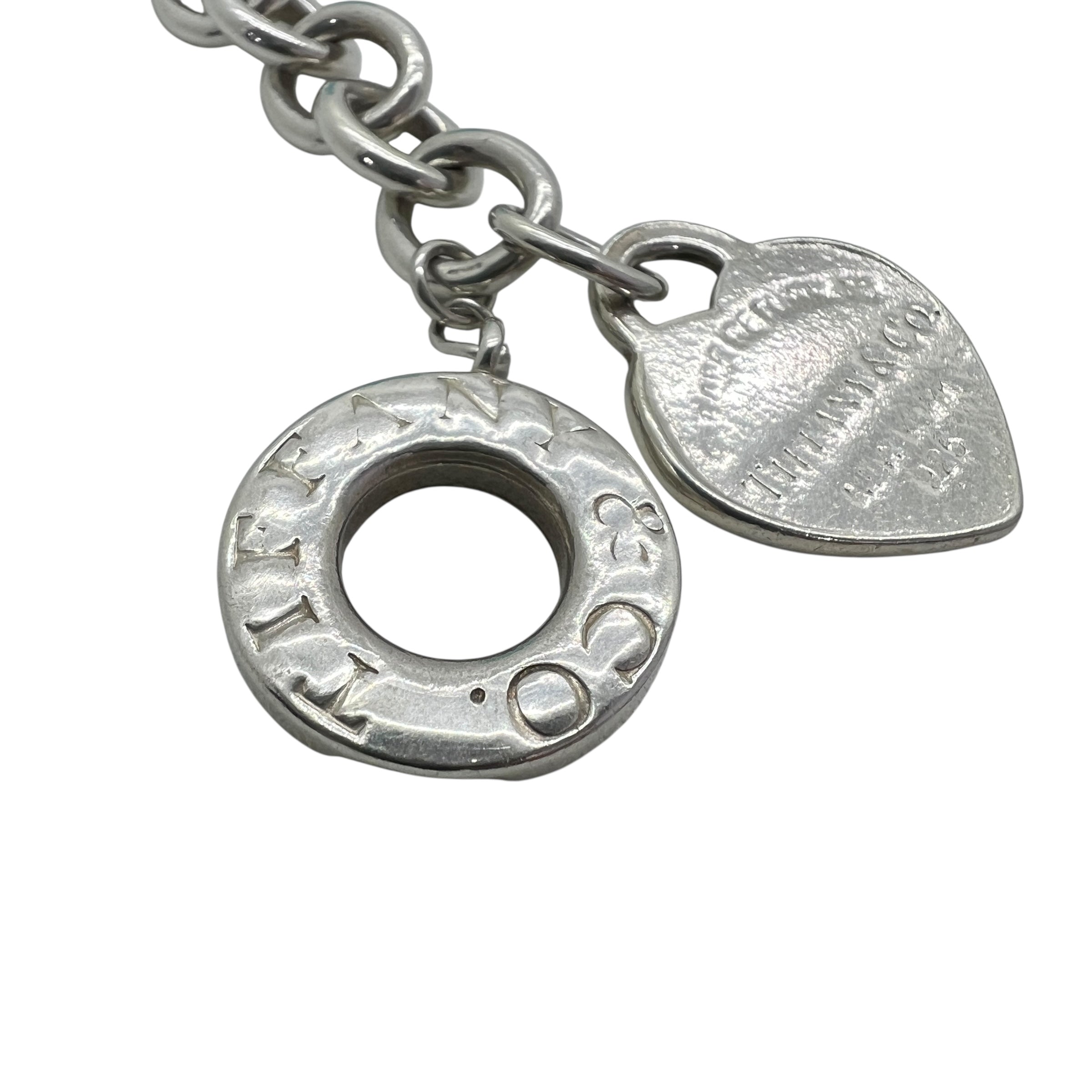 Bracciale Heart Tag con chiusura Toggle