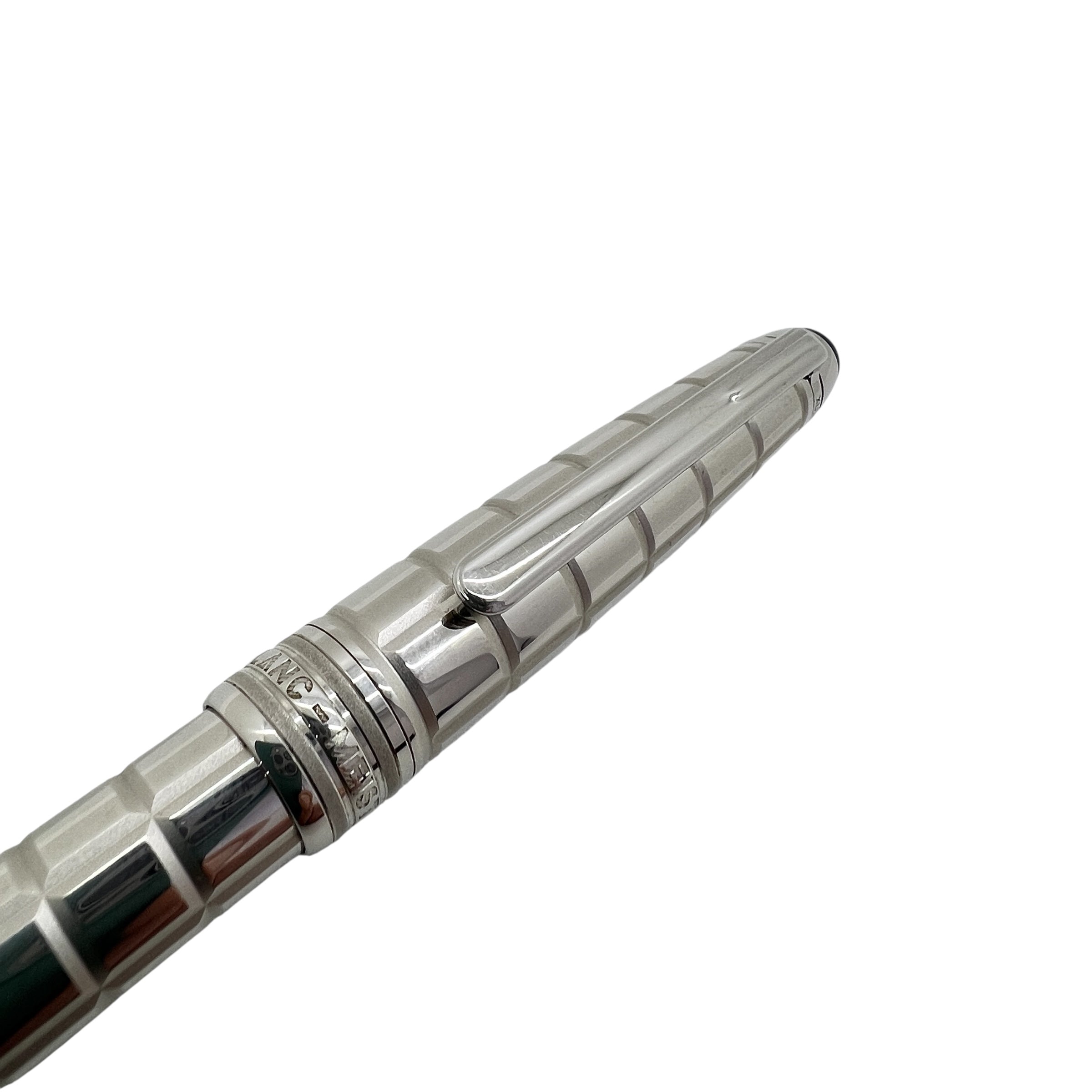 Montblanc Meisterstuck roller acciaio platinum coated