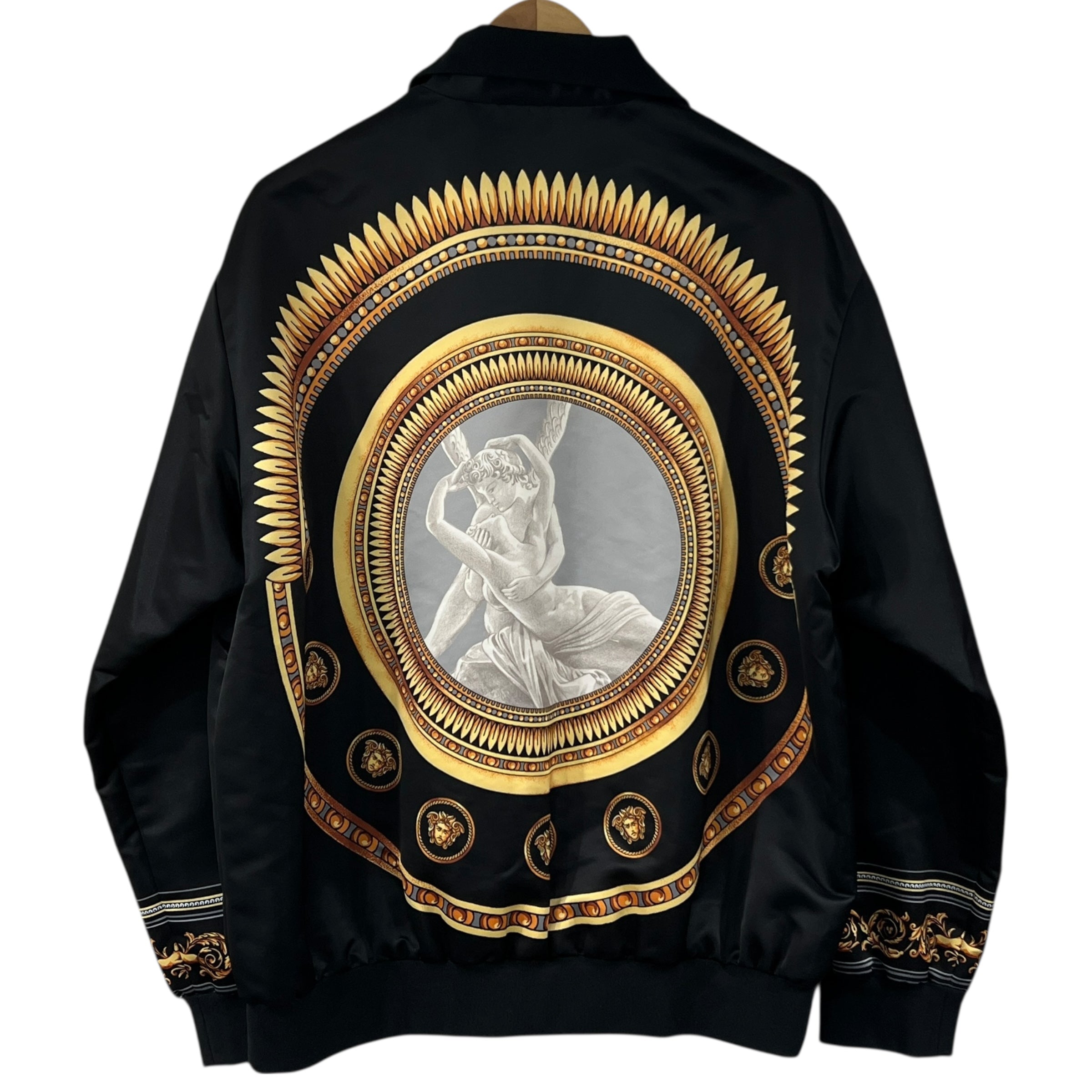 Felpa con mezza zip taglia XL