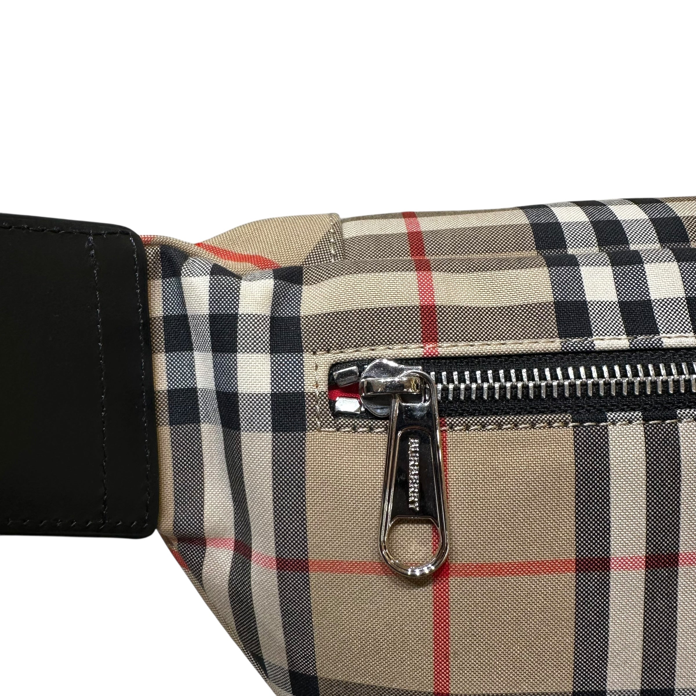 Burberry marsupio check in nylon