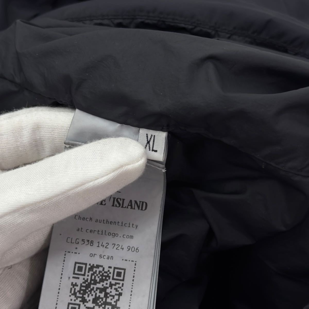 Giacca in nylon Skin Touch XL