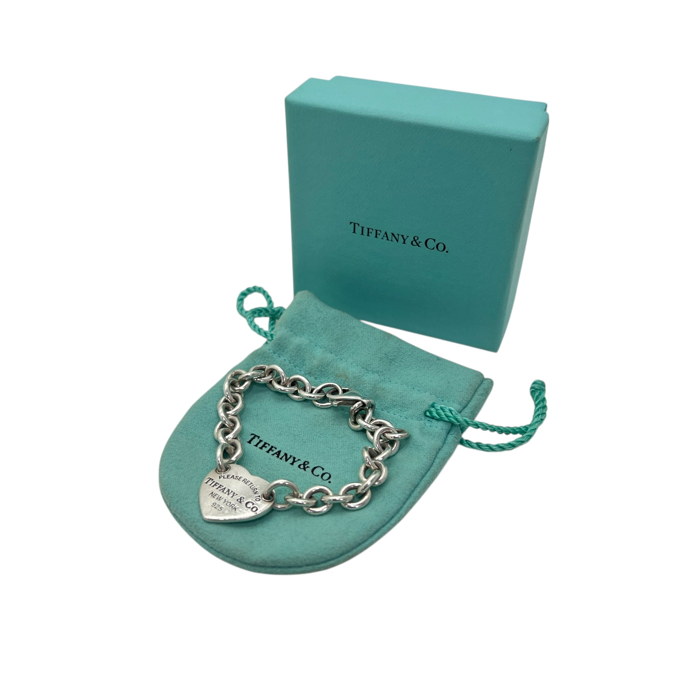 Bracciale Heart Tag in argento