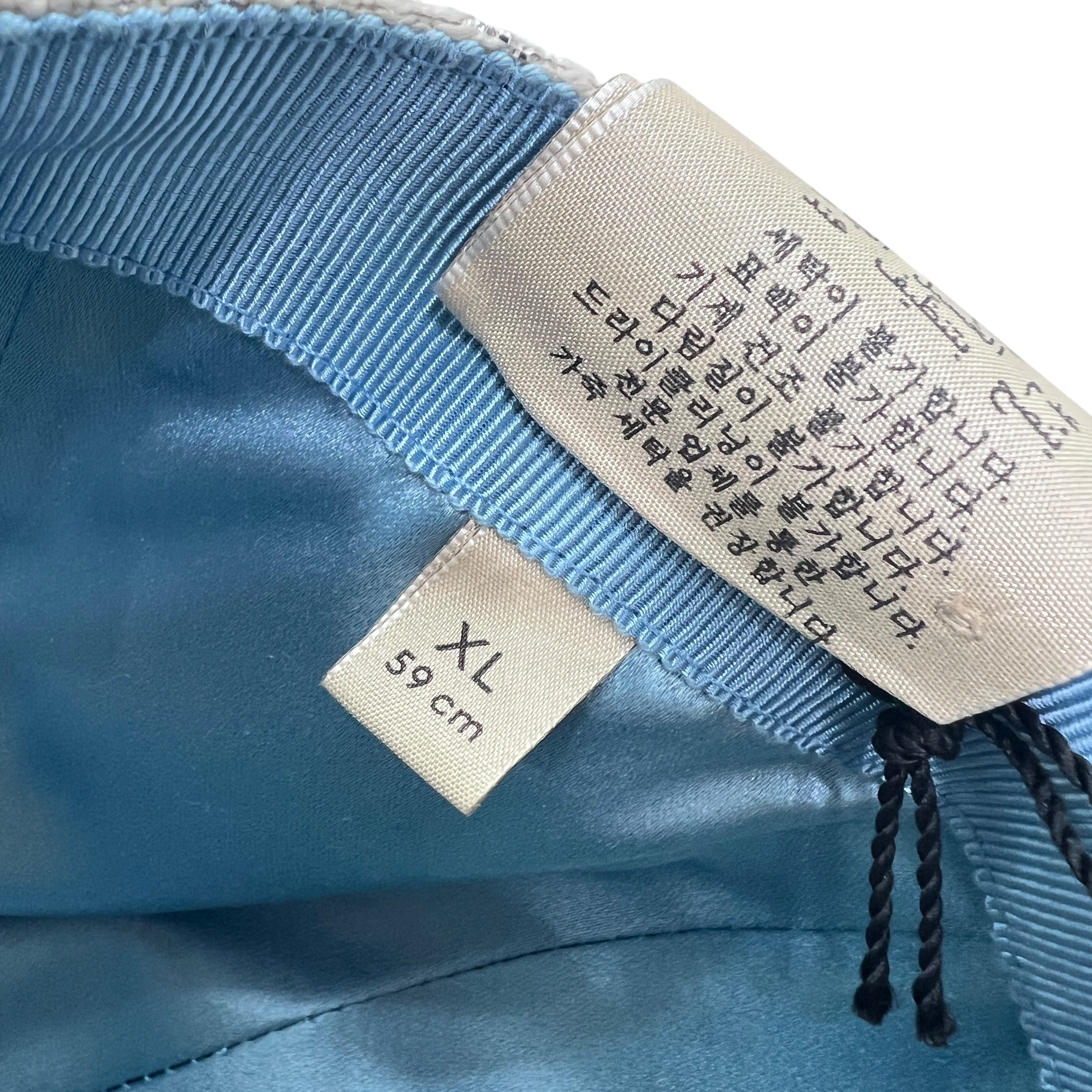 Cappello da baseball in lana taglia XL