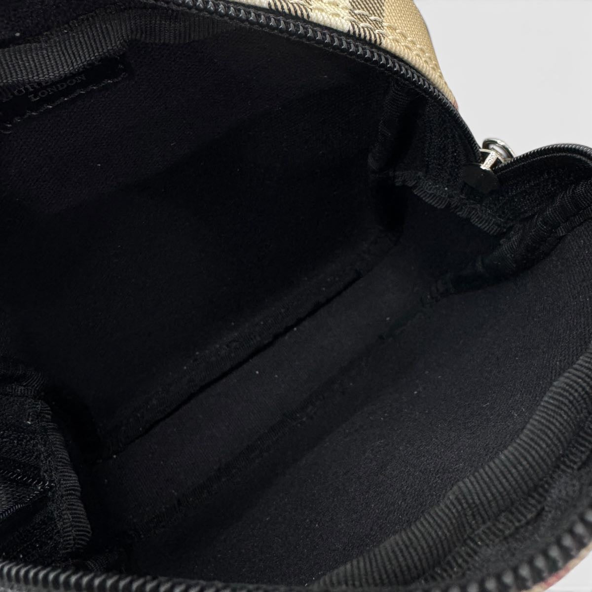 Mini borsa a tracolla Check