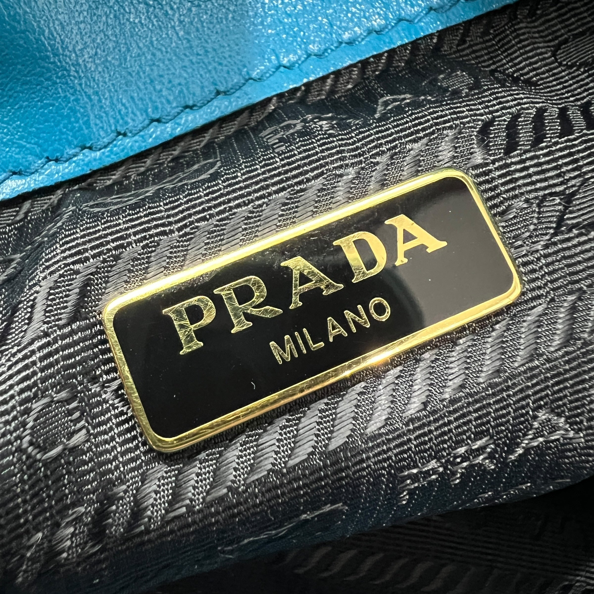 Mini secchiello Duet in pelle