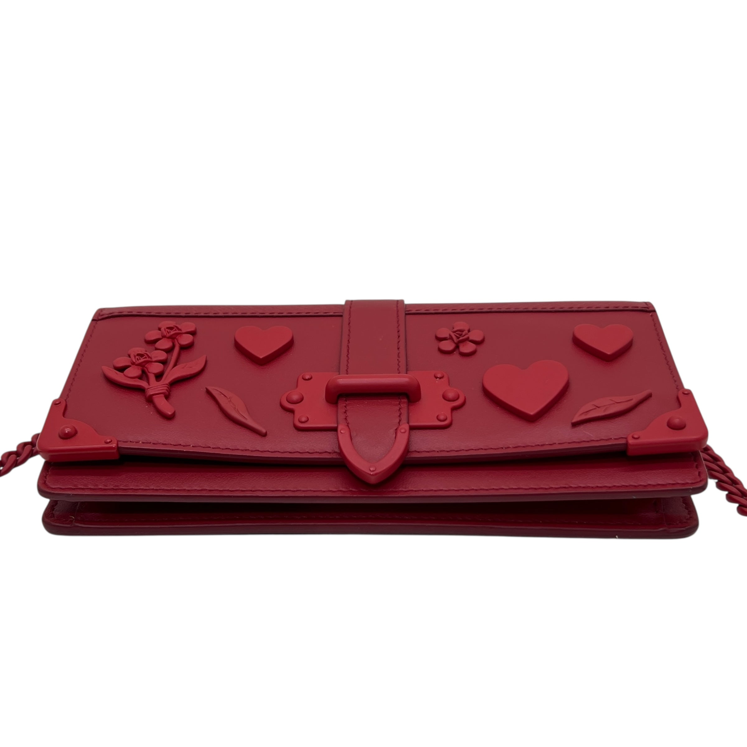 Portafoglio Cahier con catena