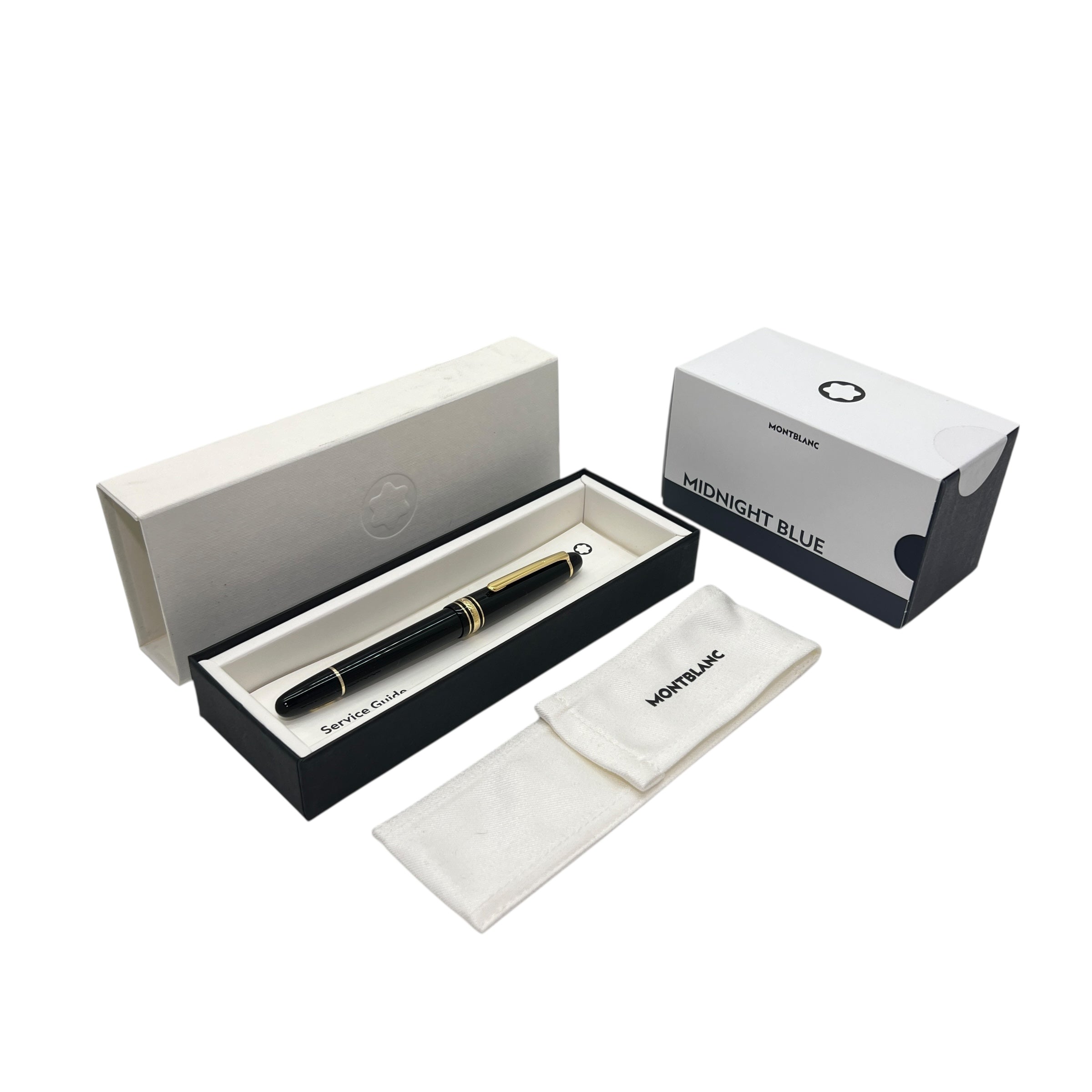 Meisterstück Stilografica placcata oro con inchiostro