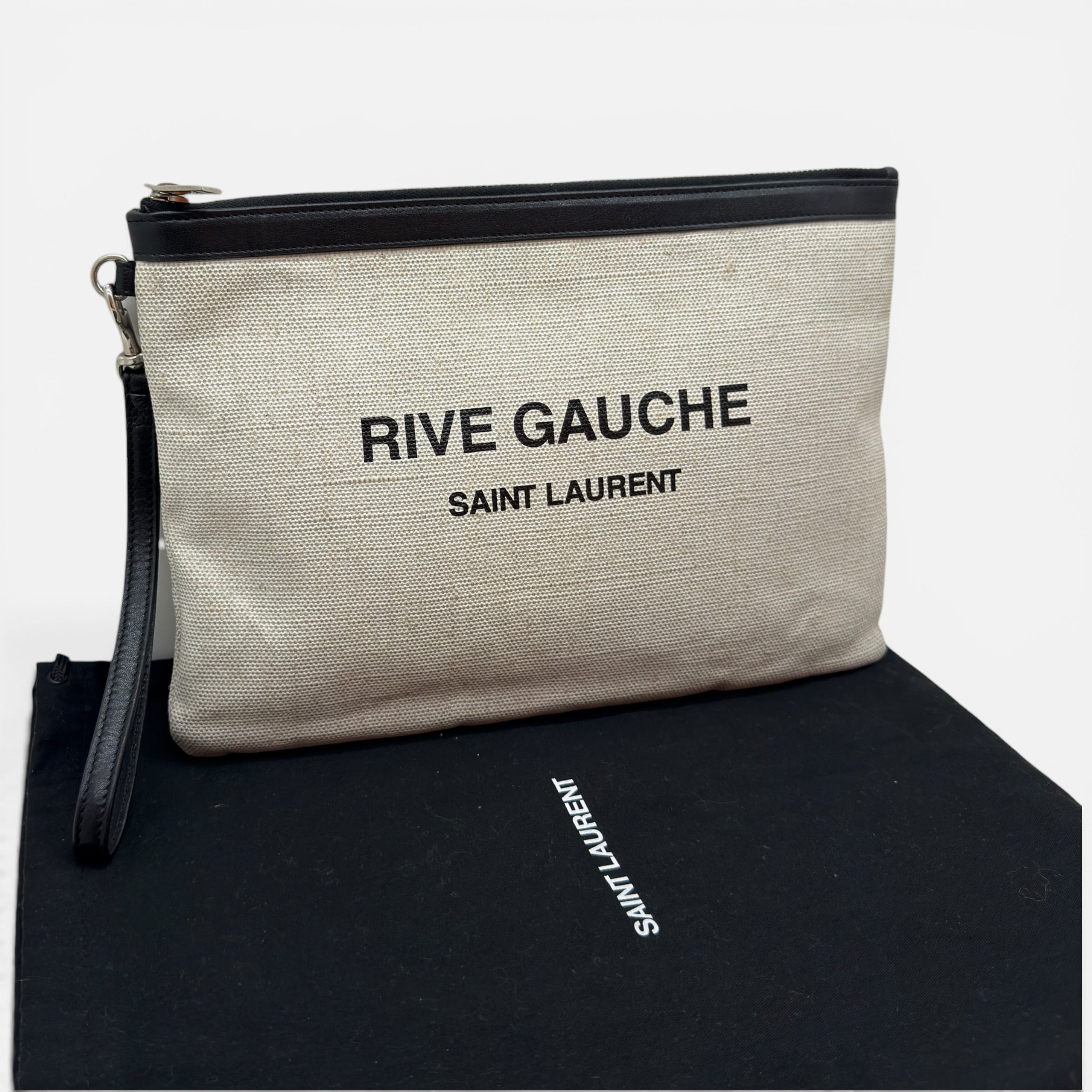 Pochette “Rive Gauche” in tela