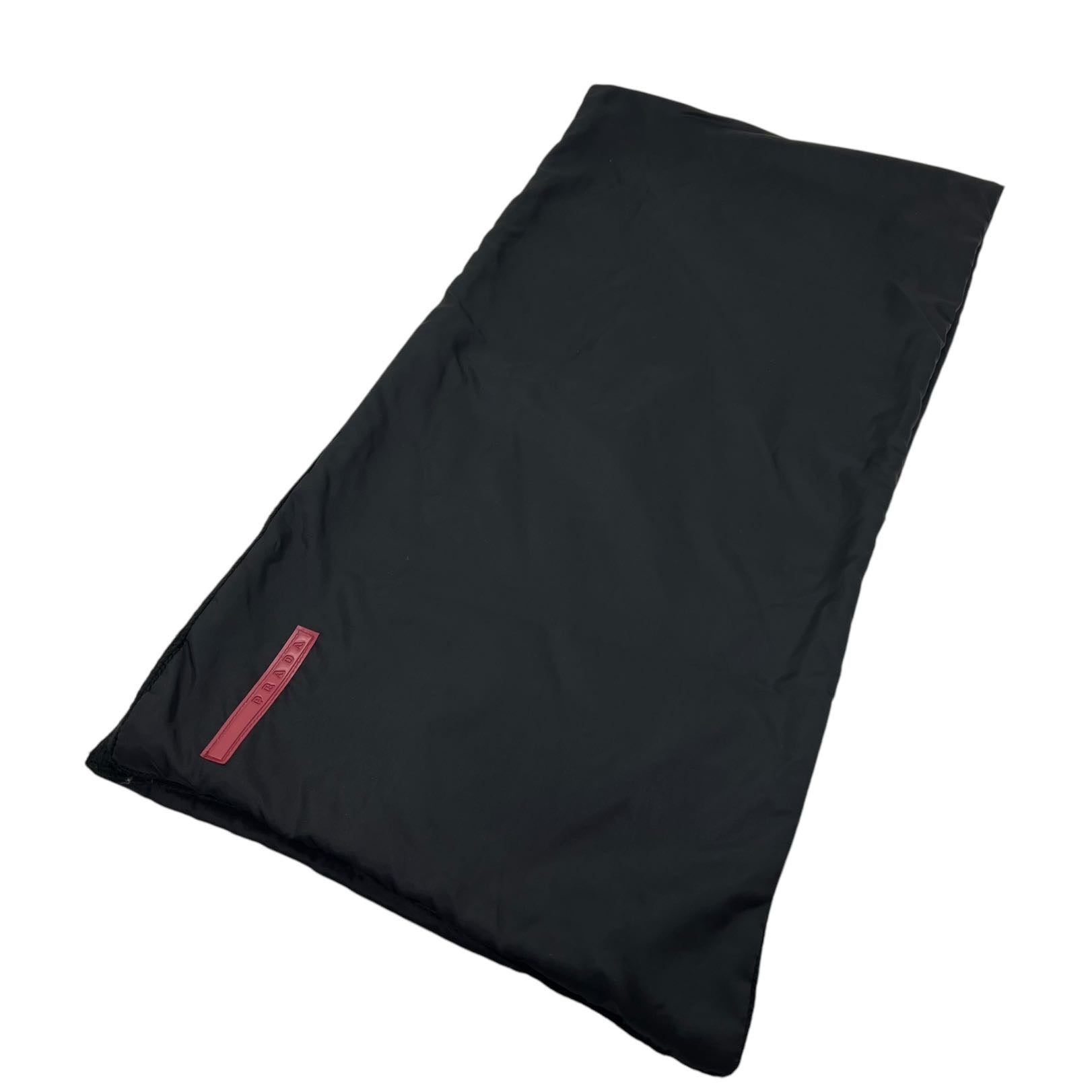 Prada sciarpa vintage in Nylon e lana