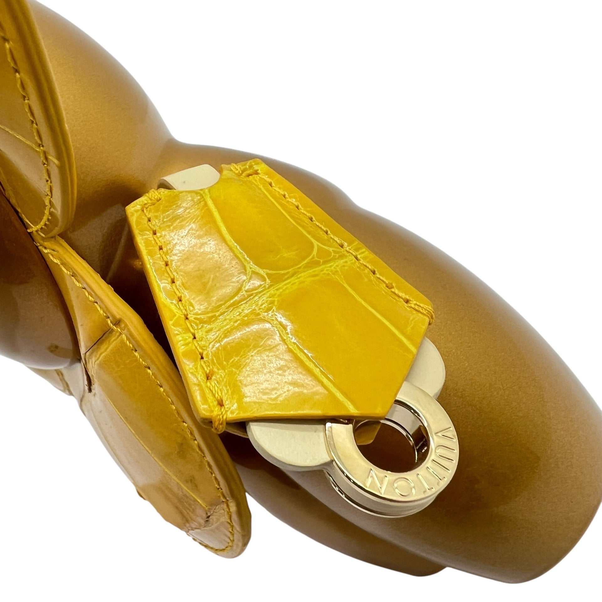 Louis Vuitton Mascotte Vivienne Exotic giallo