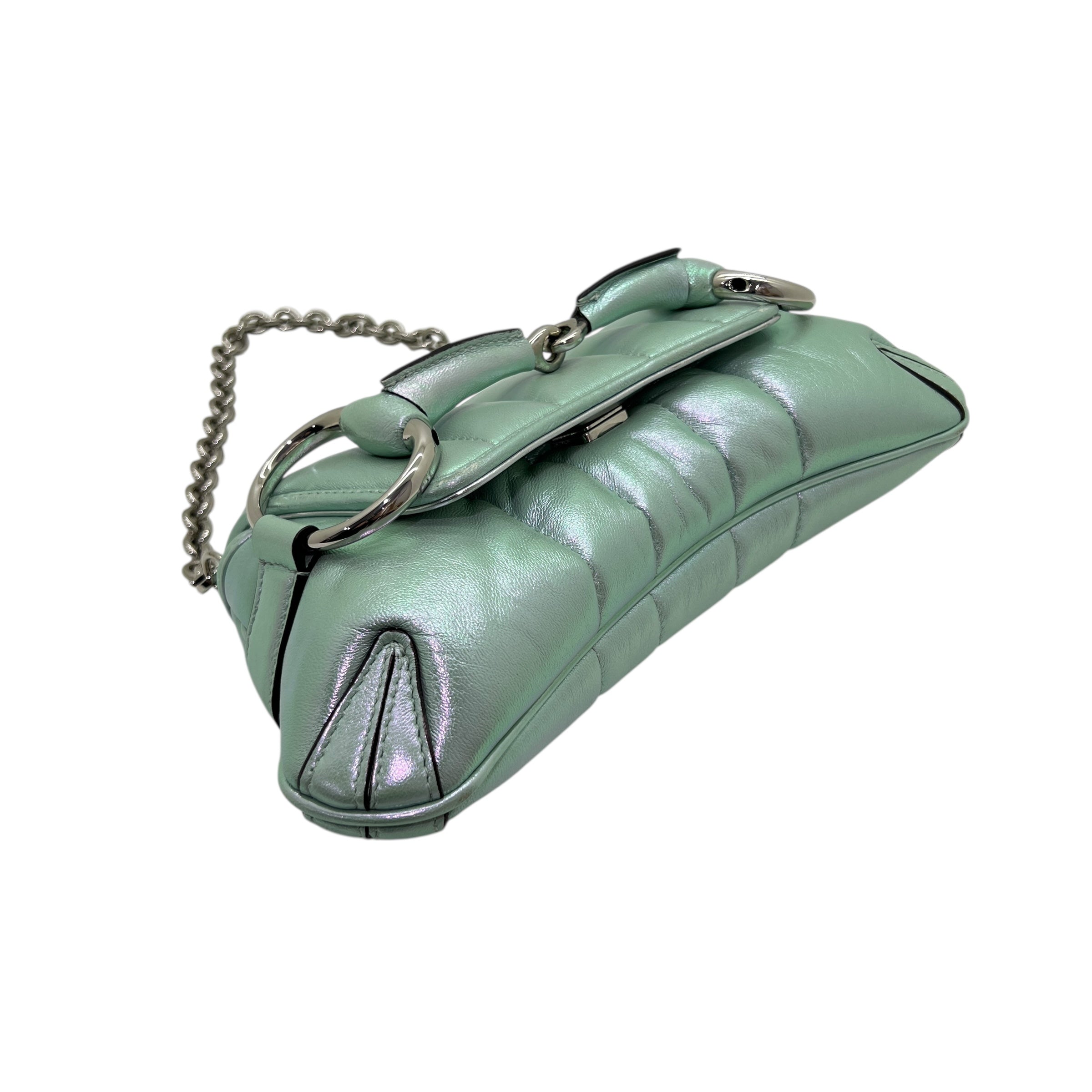 Horsebit chain borsa a spalla piccola