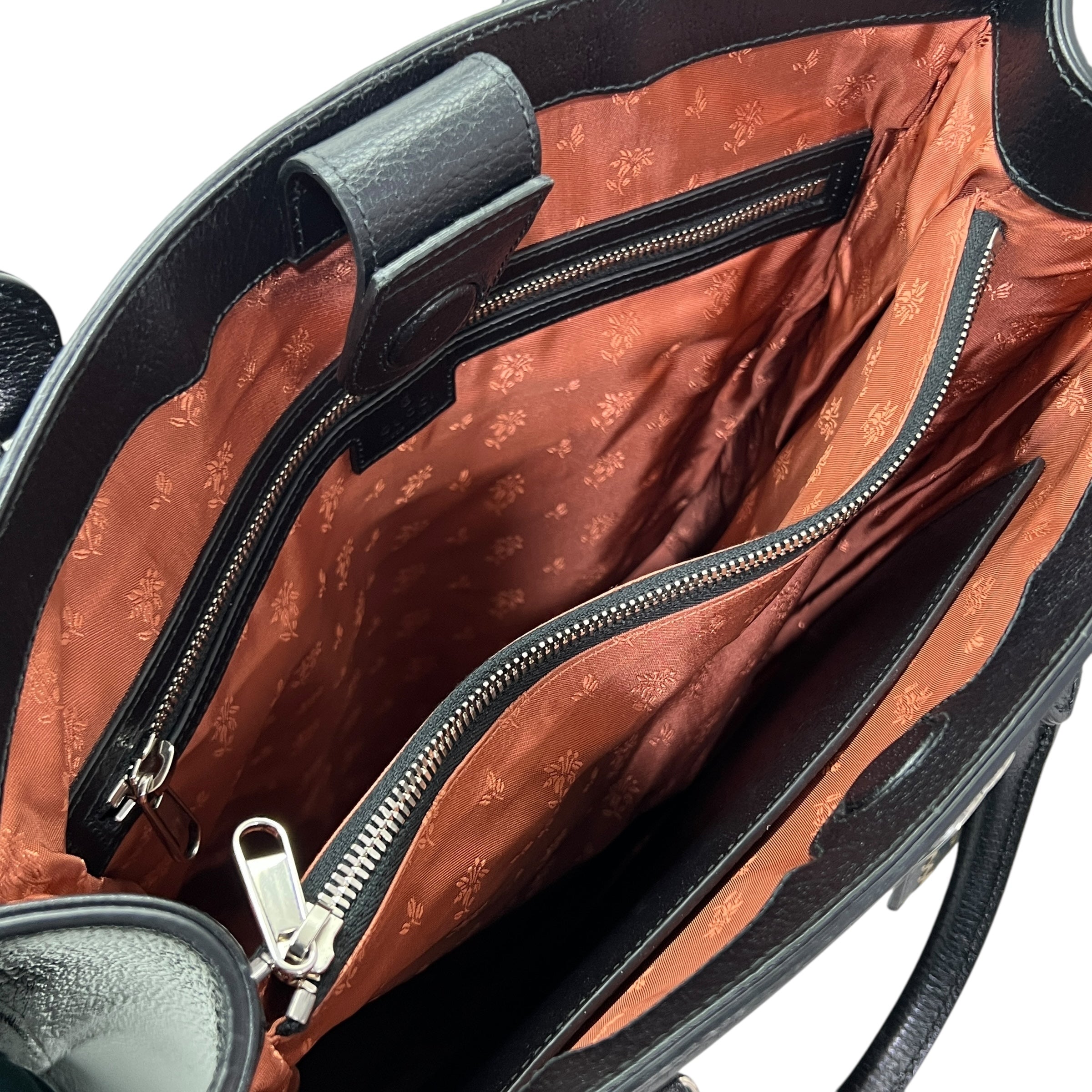 Interlocking Jacquard borsa shopping media