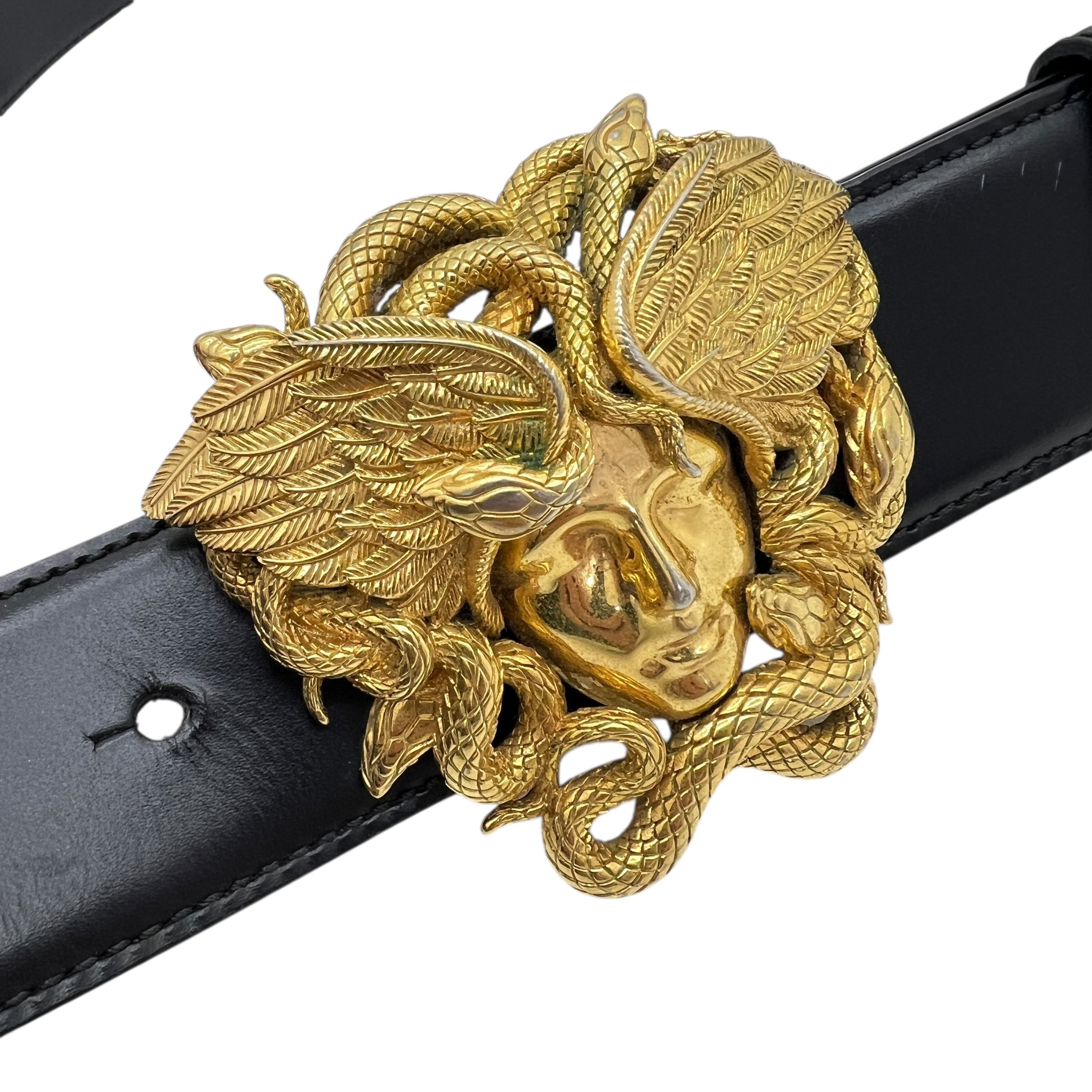 La Medusa cintura in pelle taglia 100