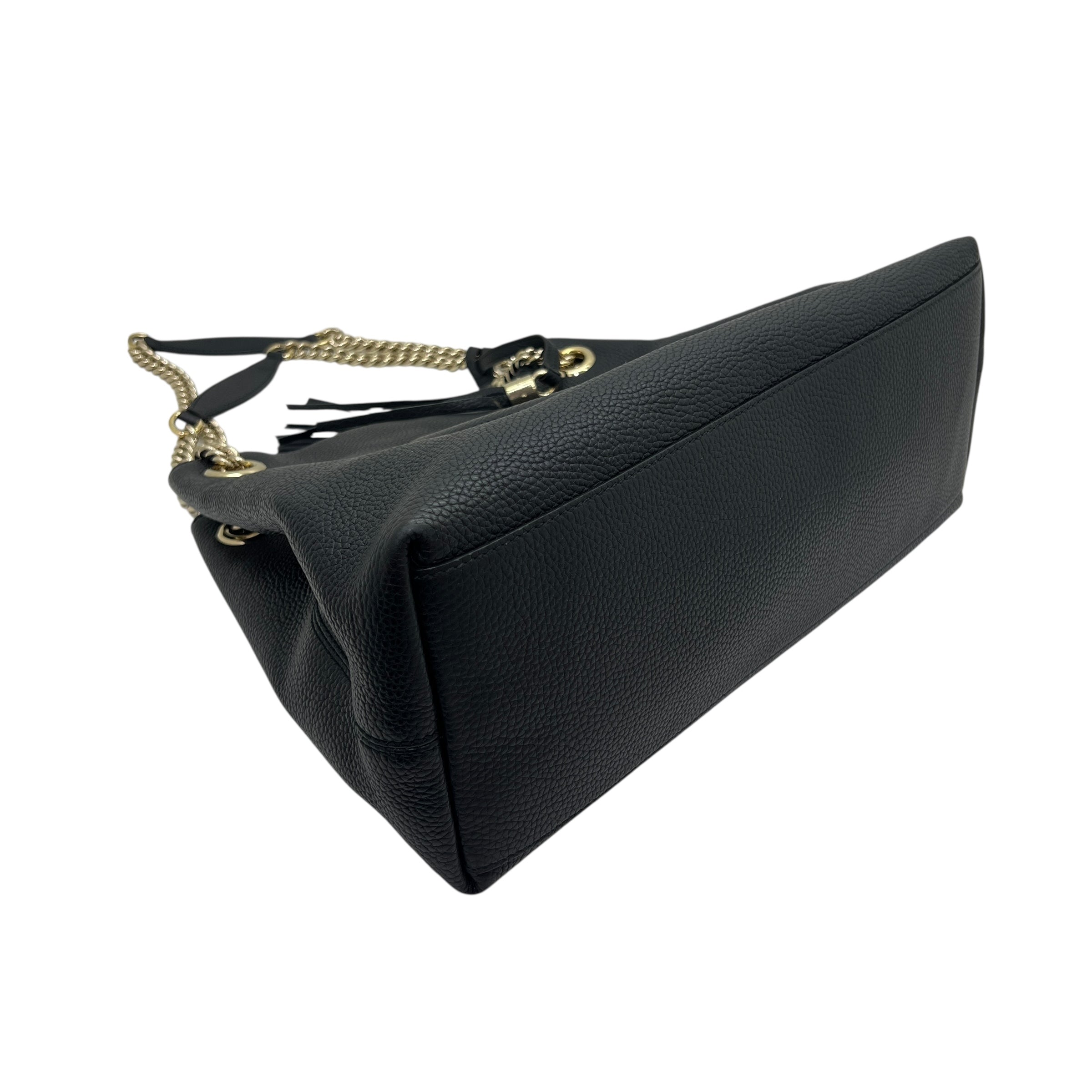 GUCCI SOHO SHOPPING BAG IN PELLE