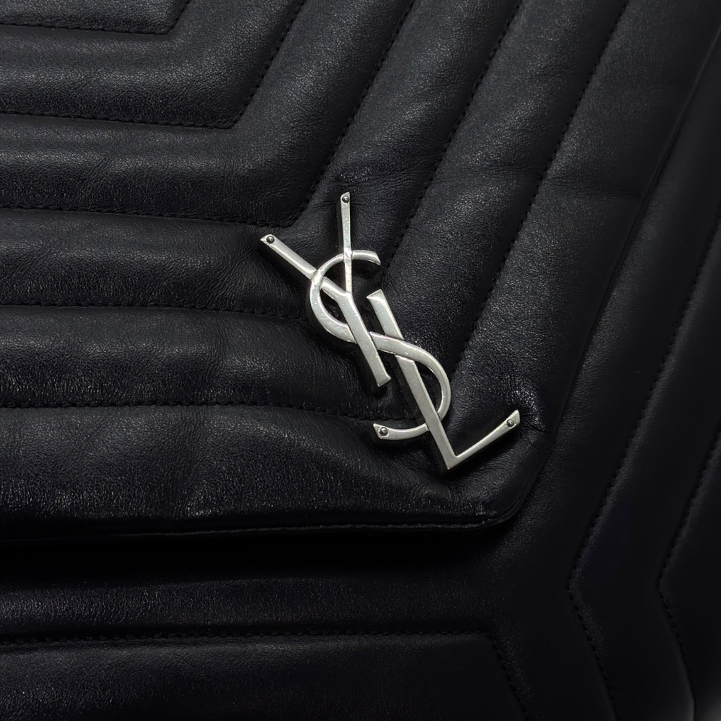 Lou Lou grande in pelle di agnello trapuntata