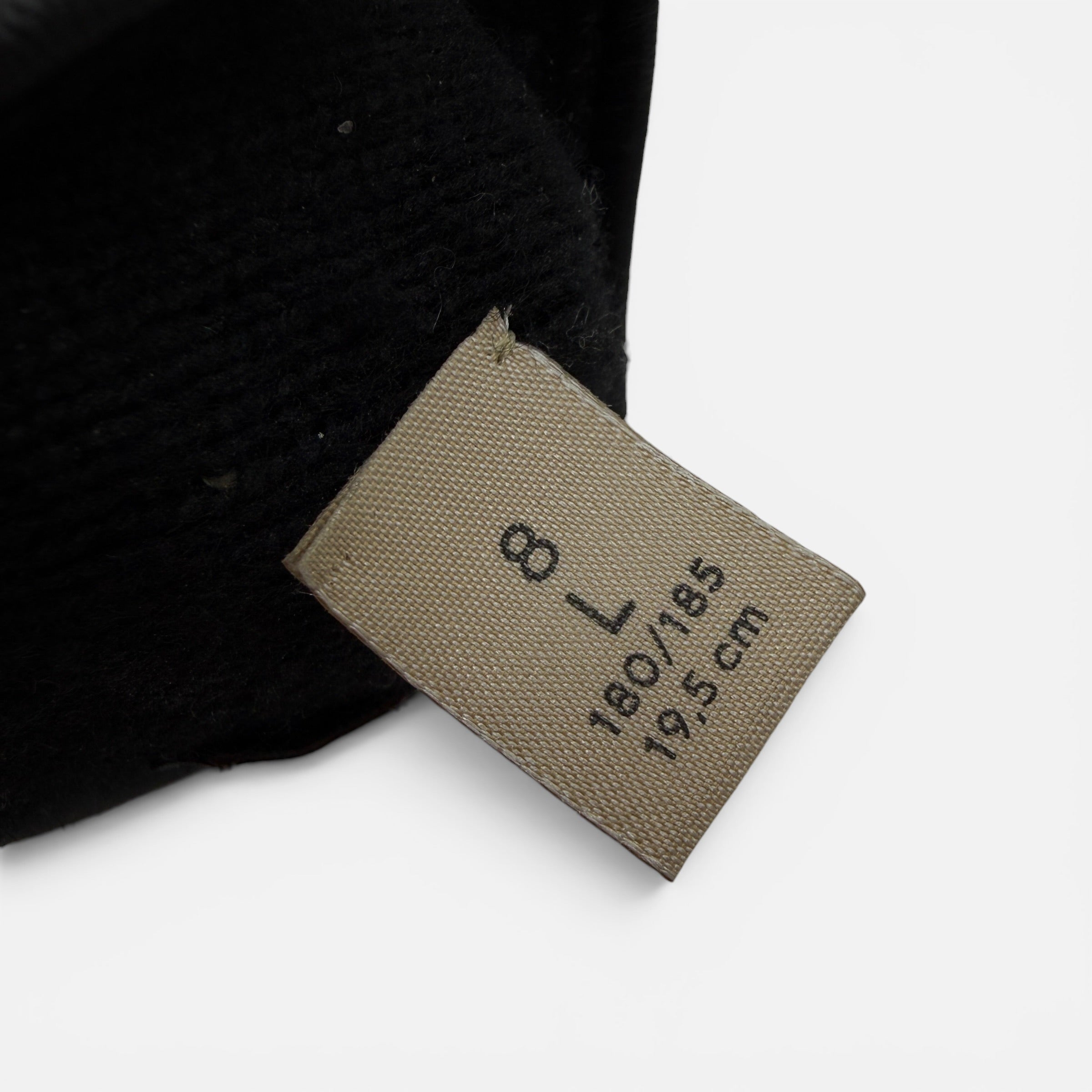 Guanti GG Marmont in pelle nera