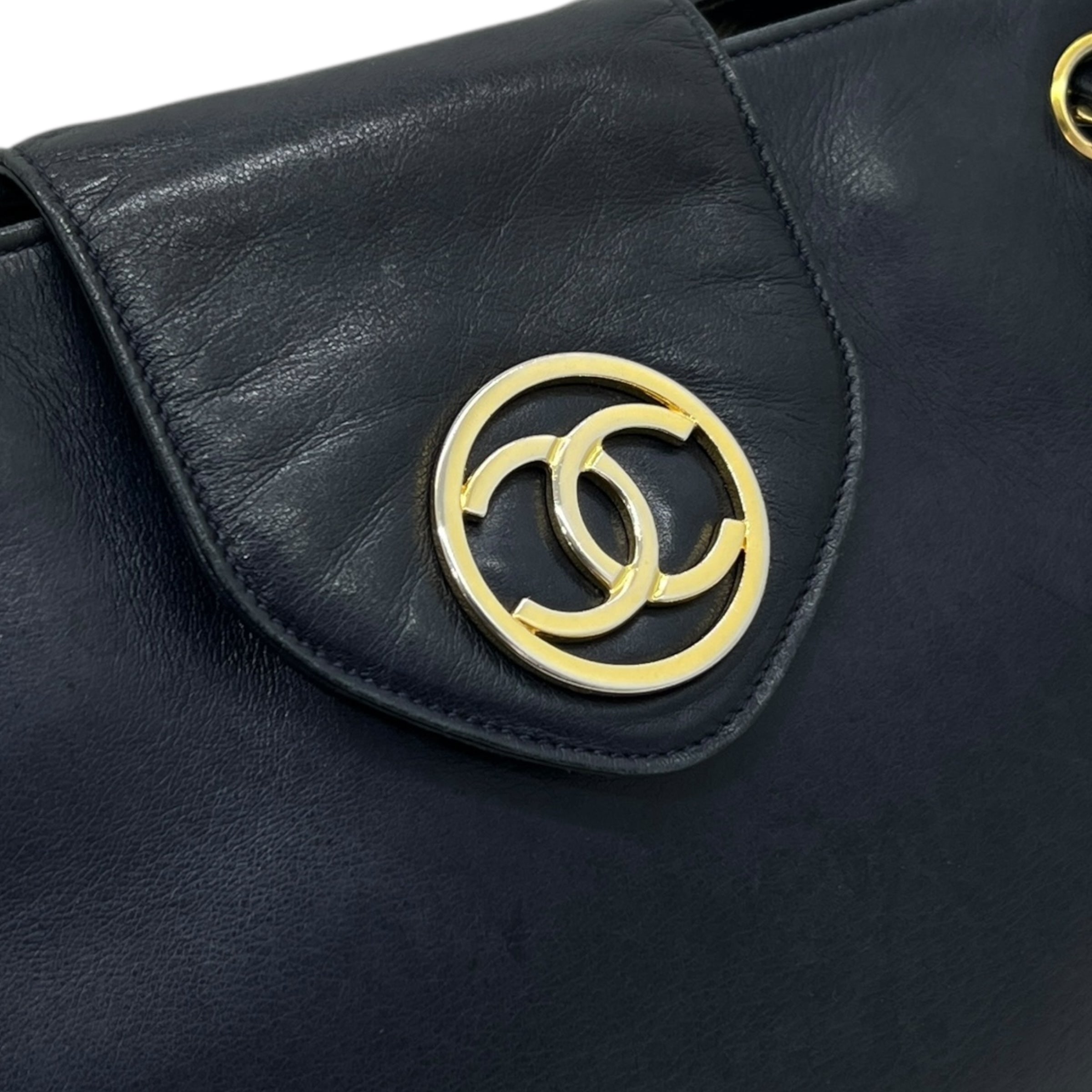 Tote bag vintage in pelle