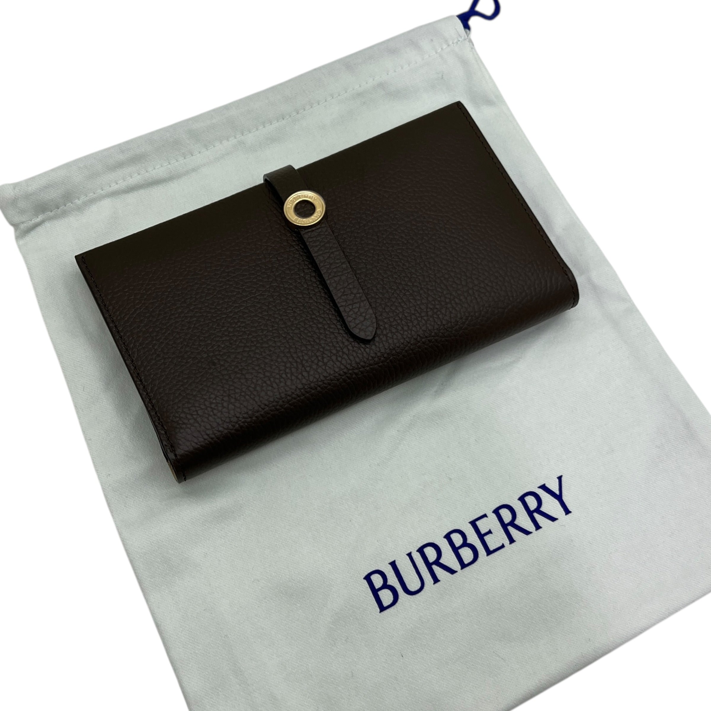 Portafoglio lungo in pelle