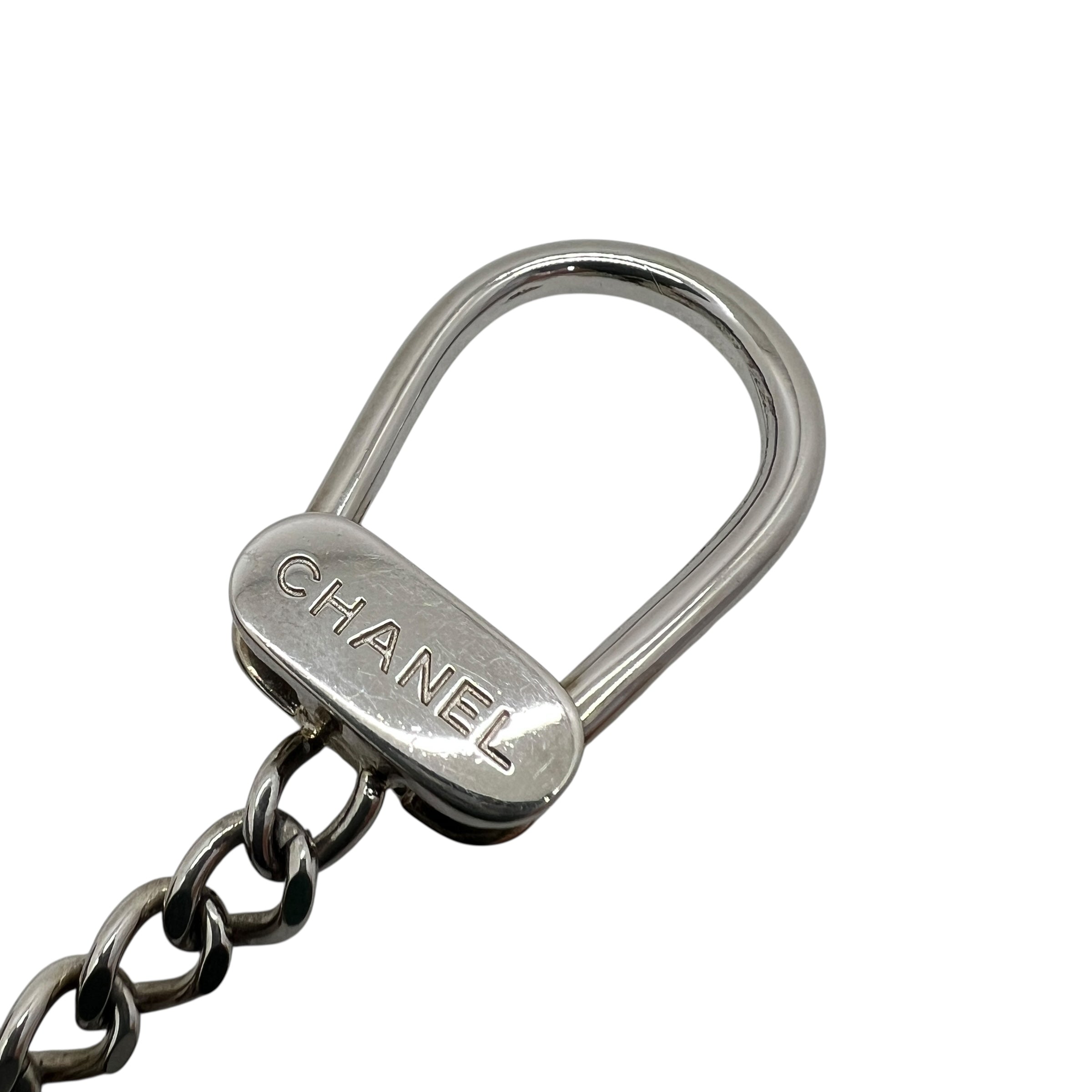 Cambon portachiavi in pelle