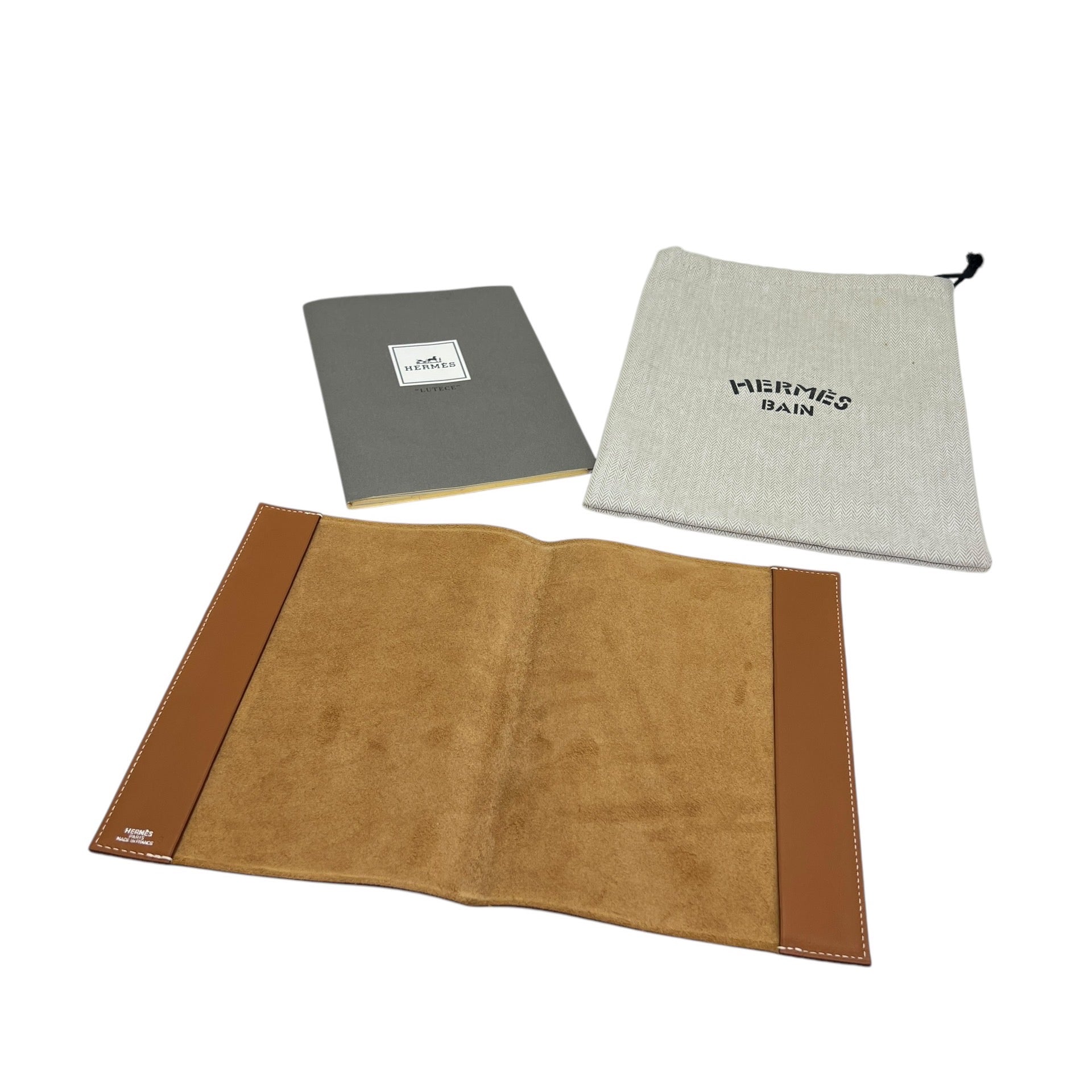 Hermès copertina per rubrica in pelle