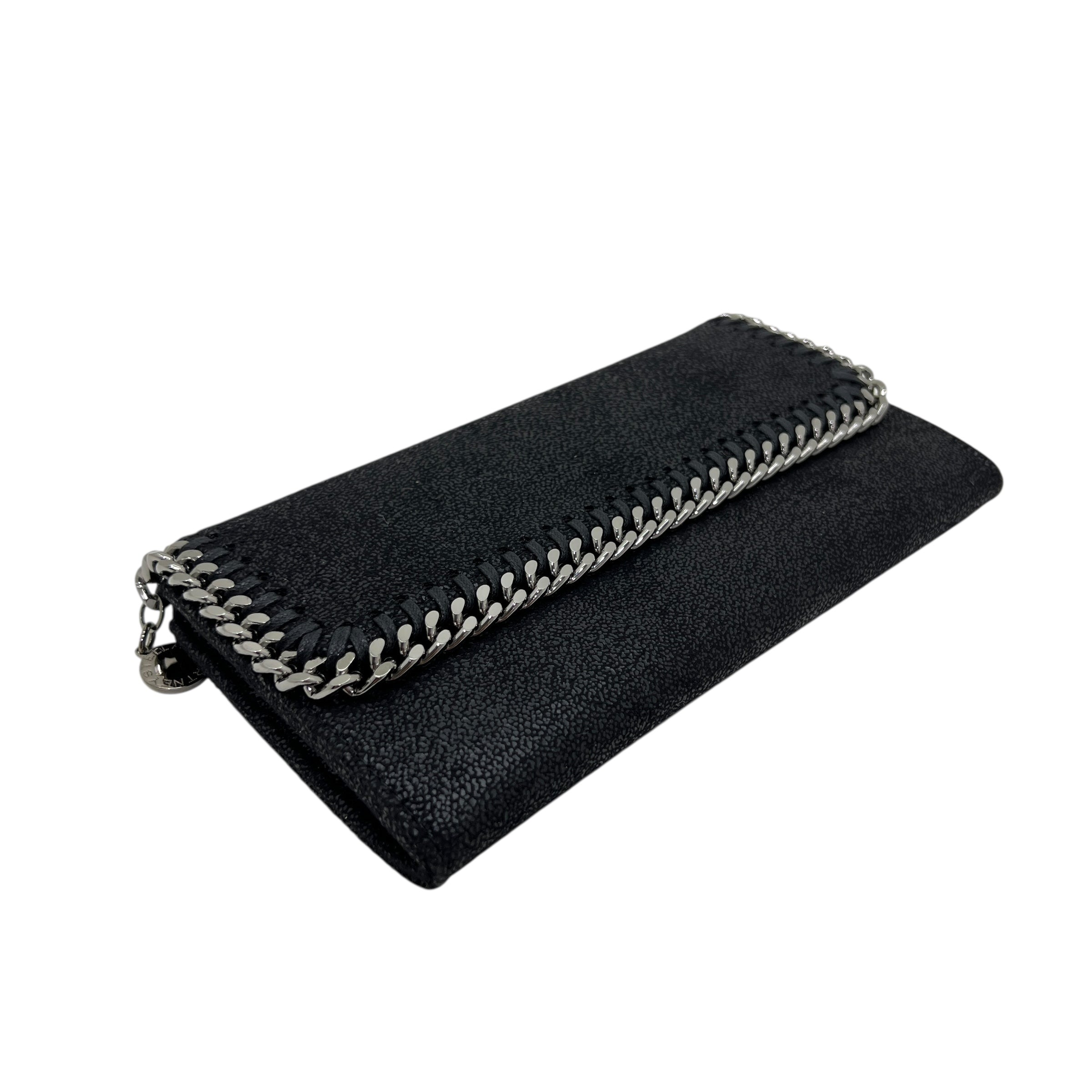 Portafoglio continental con patta Falabella