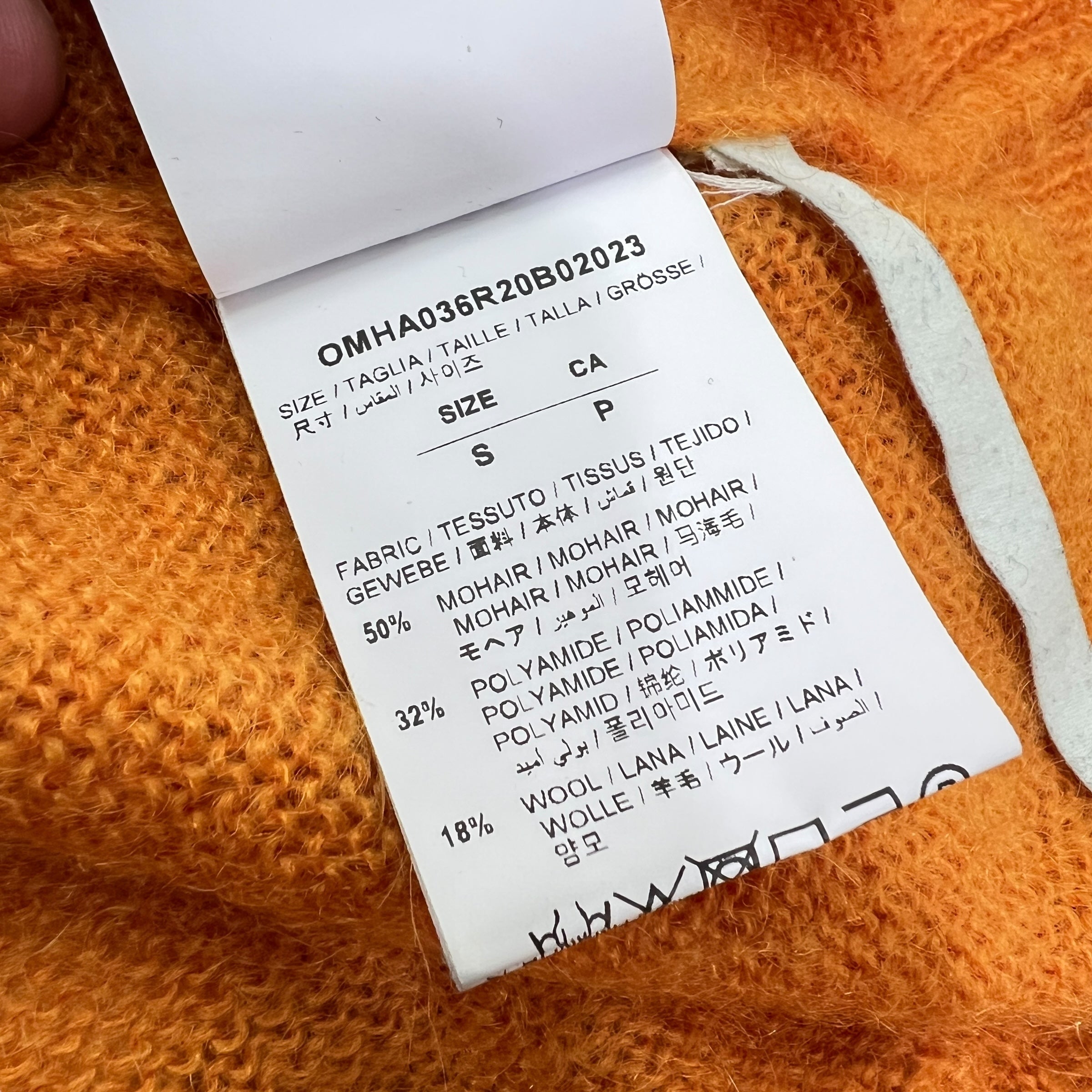 Maglione Arrow in Mohair Tg. S (oversize)