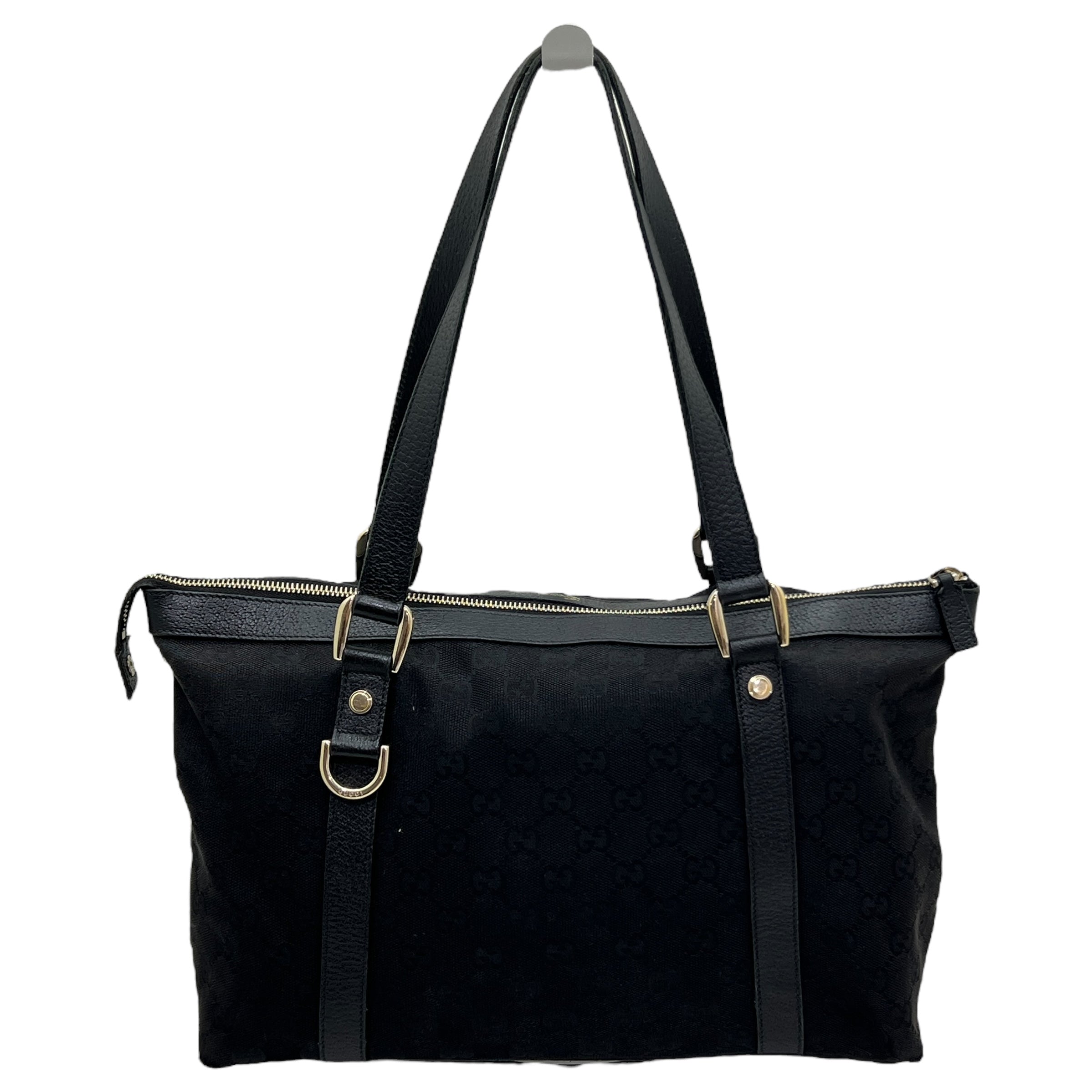 Borsa a spalla in tessuto GG e pelle