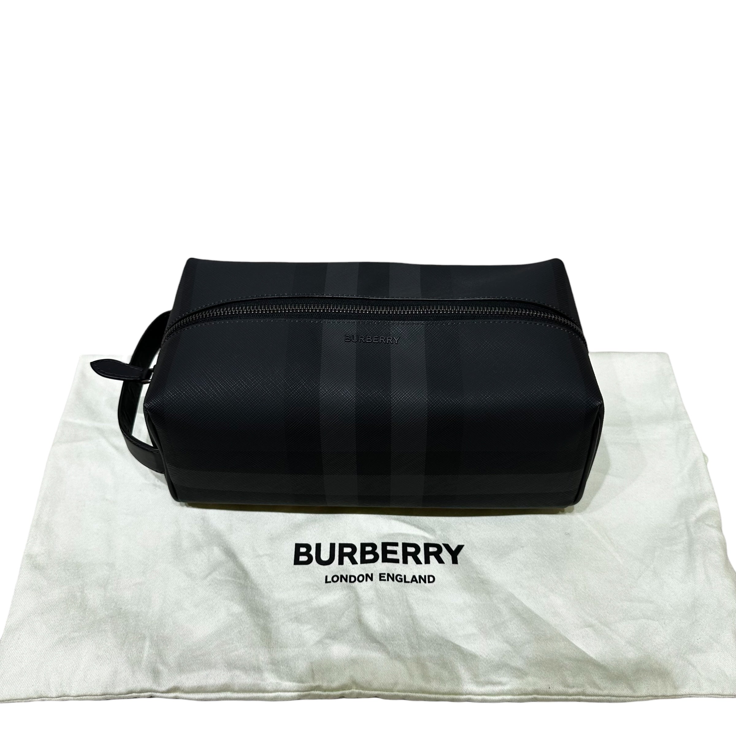 Trousse da viaggio in pelle e check