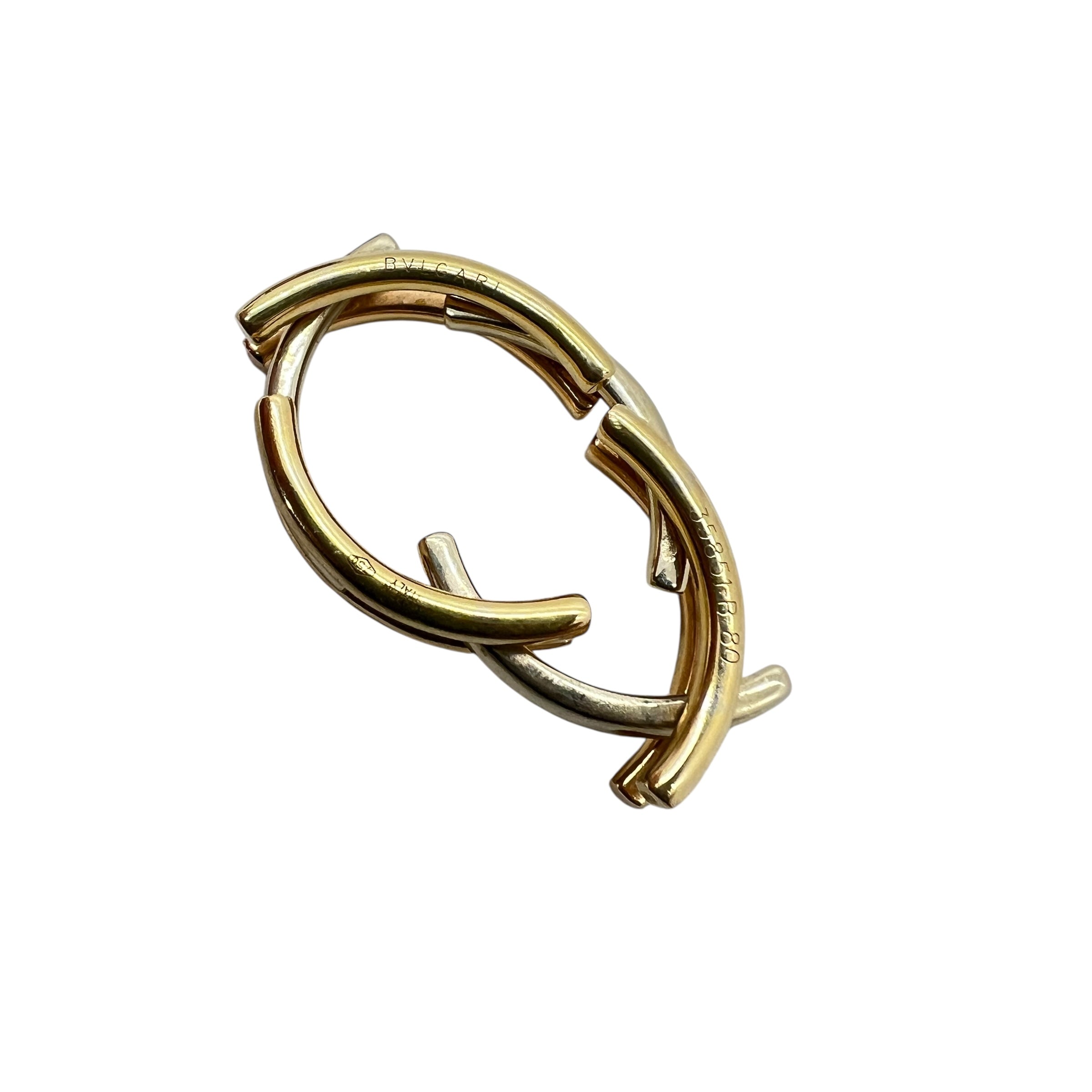 Anello tre ori articolato