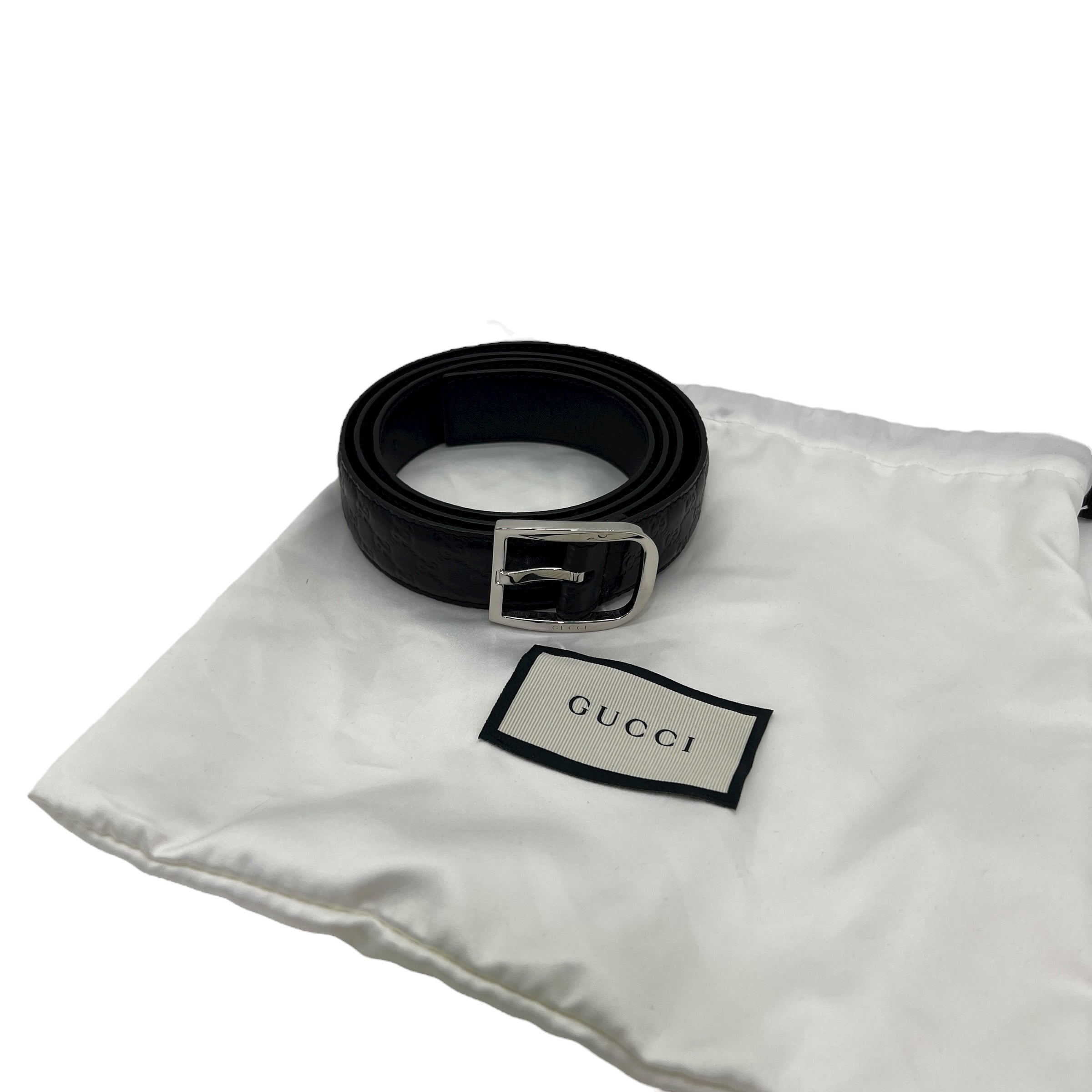 Cintura in pelle Signature