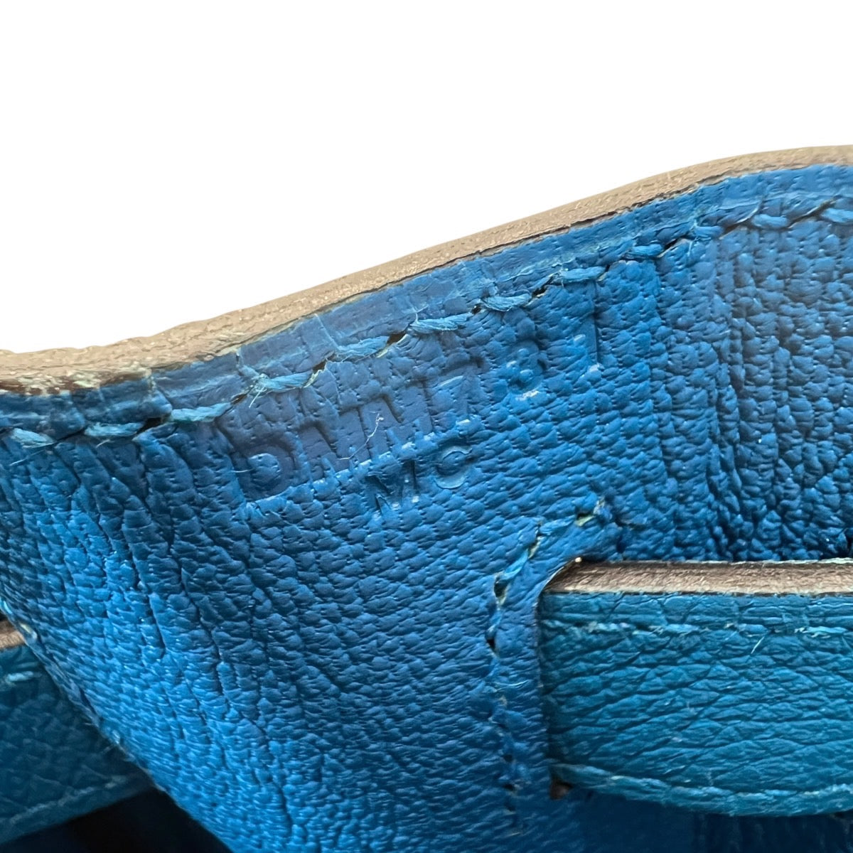 HERMÈS KELLY 32 EVERCOLOR BLU HYDRA