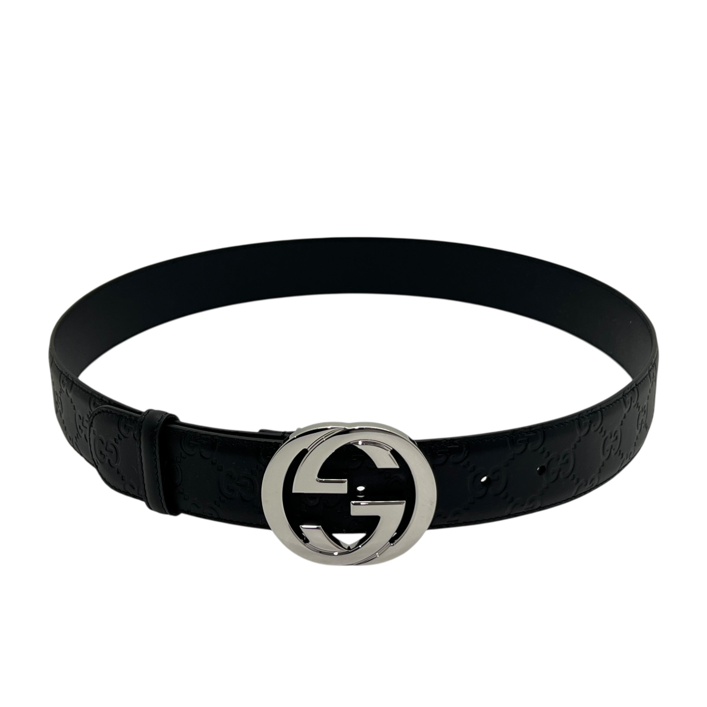 Cintura con fibbia Incrocio GG taglia 95