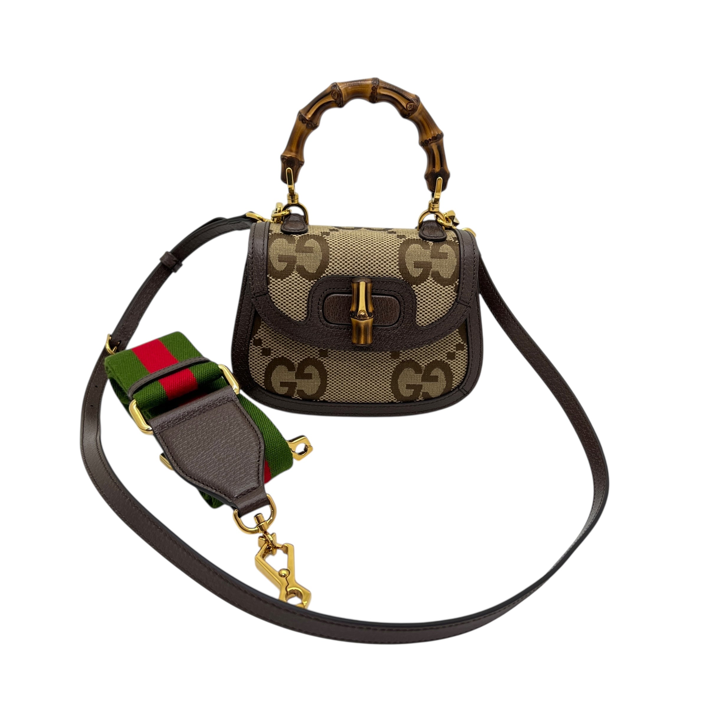 Mini Jumbo GG Bamboo (doppia tracolla)