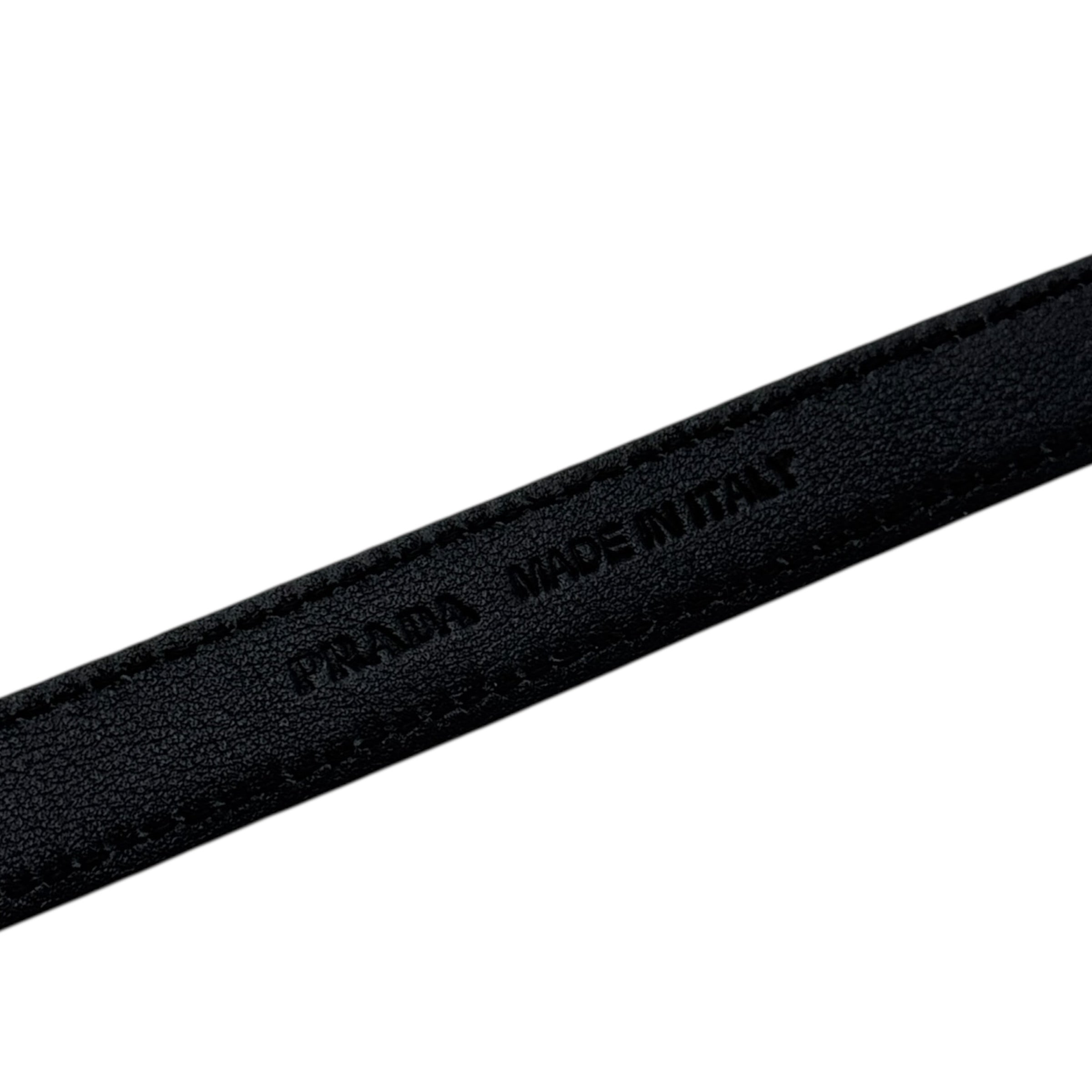 Cintura sottile in pitone taglia 85